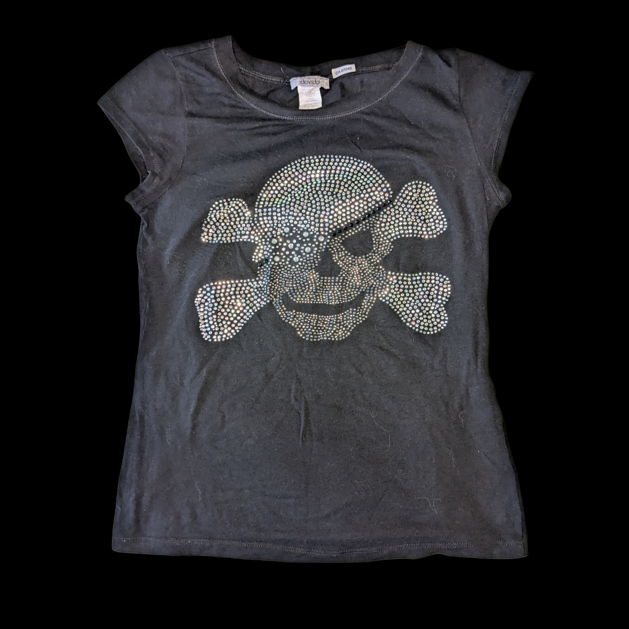 Davidá Vintage Skull T-shirt, миниатюра 1
