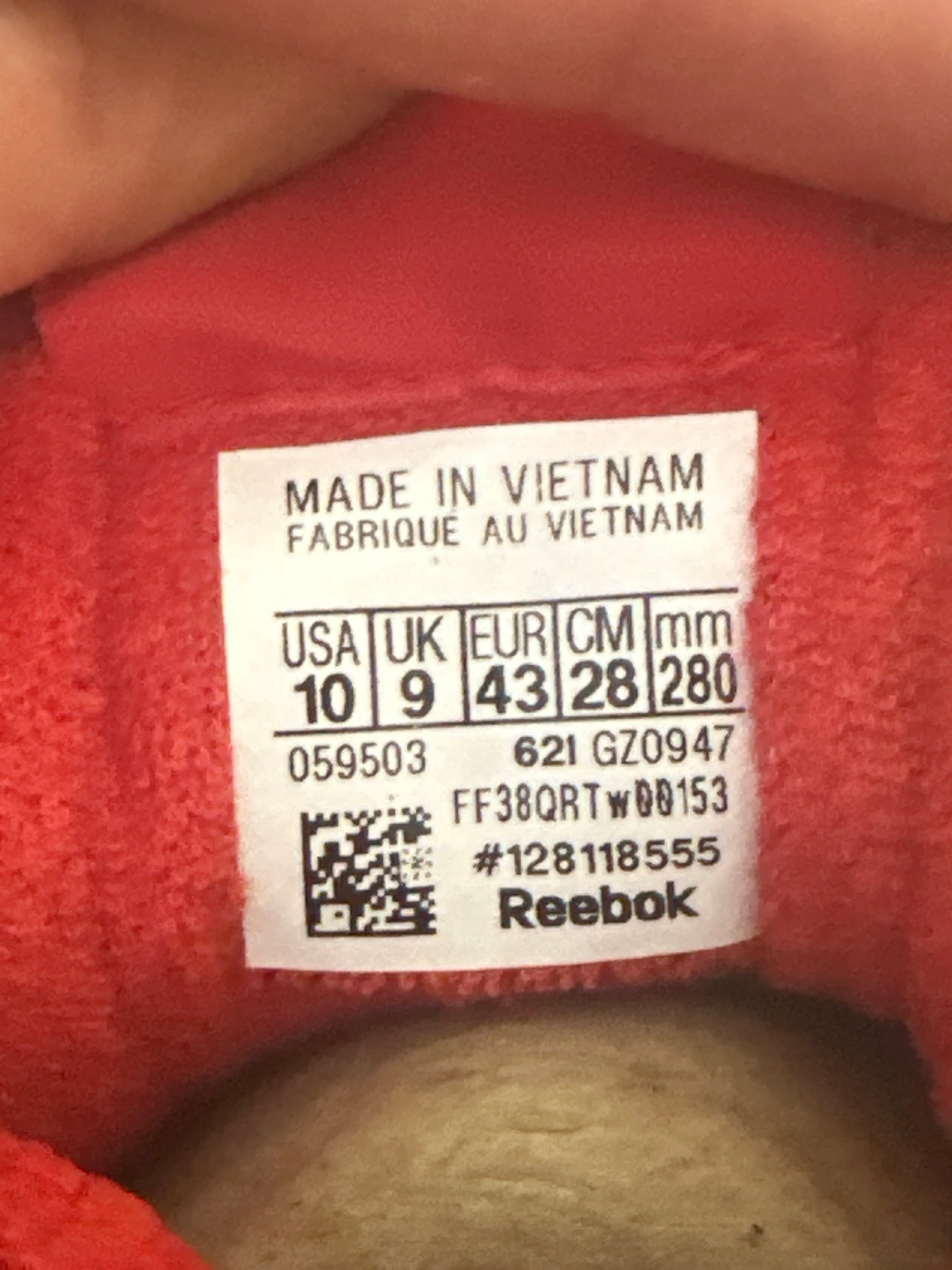 Maison Margiela x Reebok Tabi Red, миниатюра 6