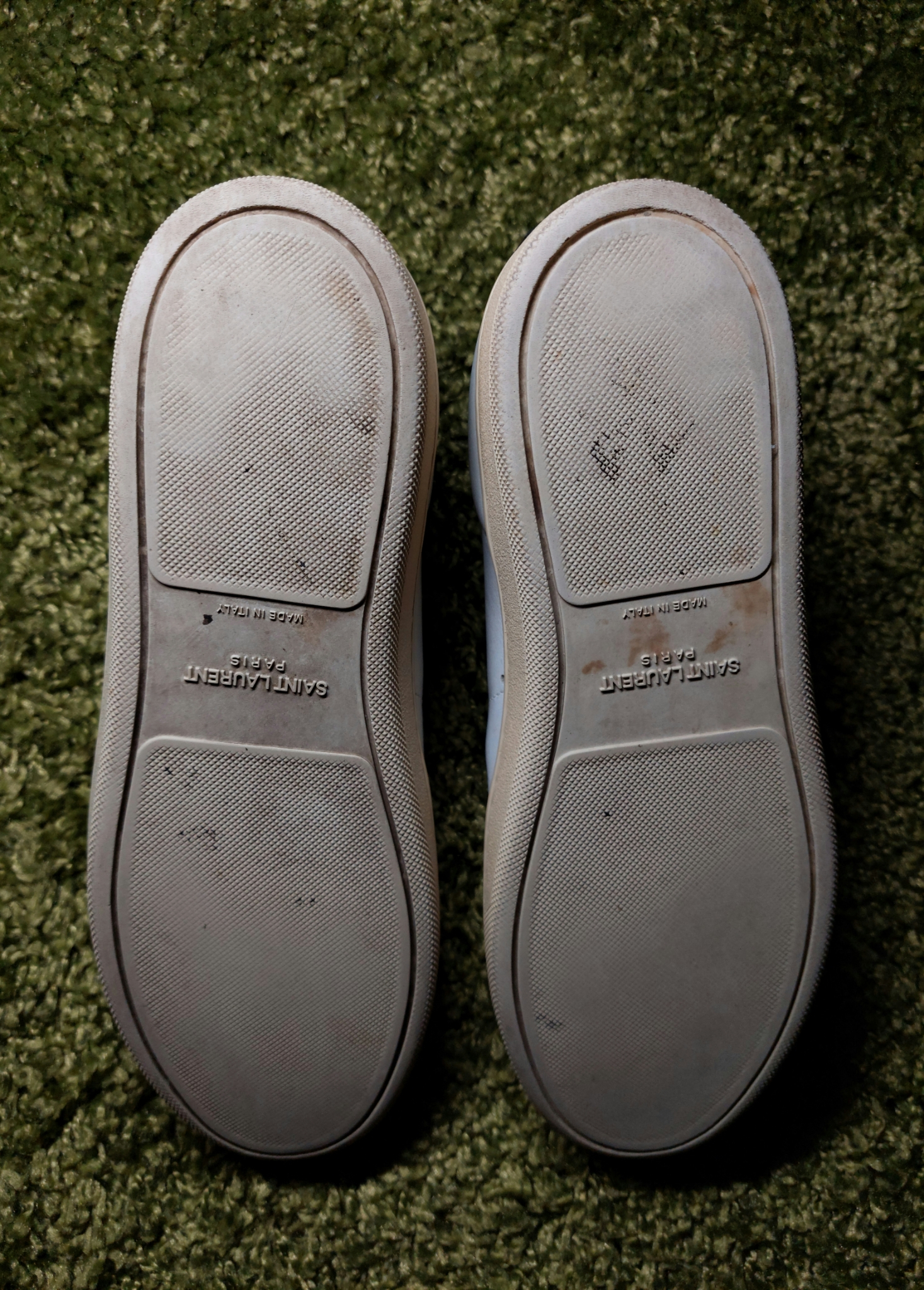 Saint Laurent Lips Leather Sneakers, миниатюра 5