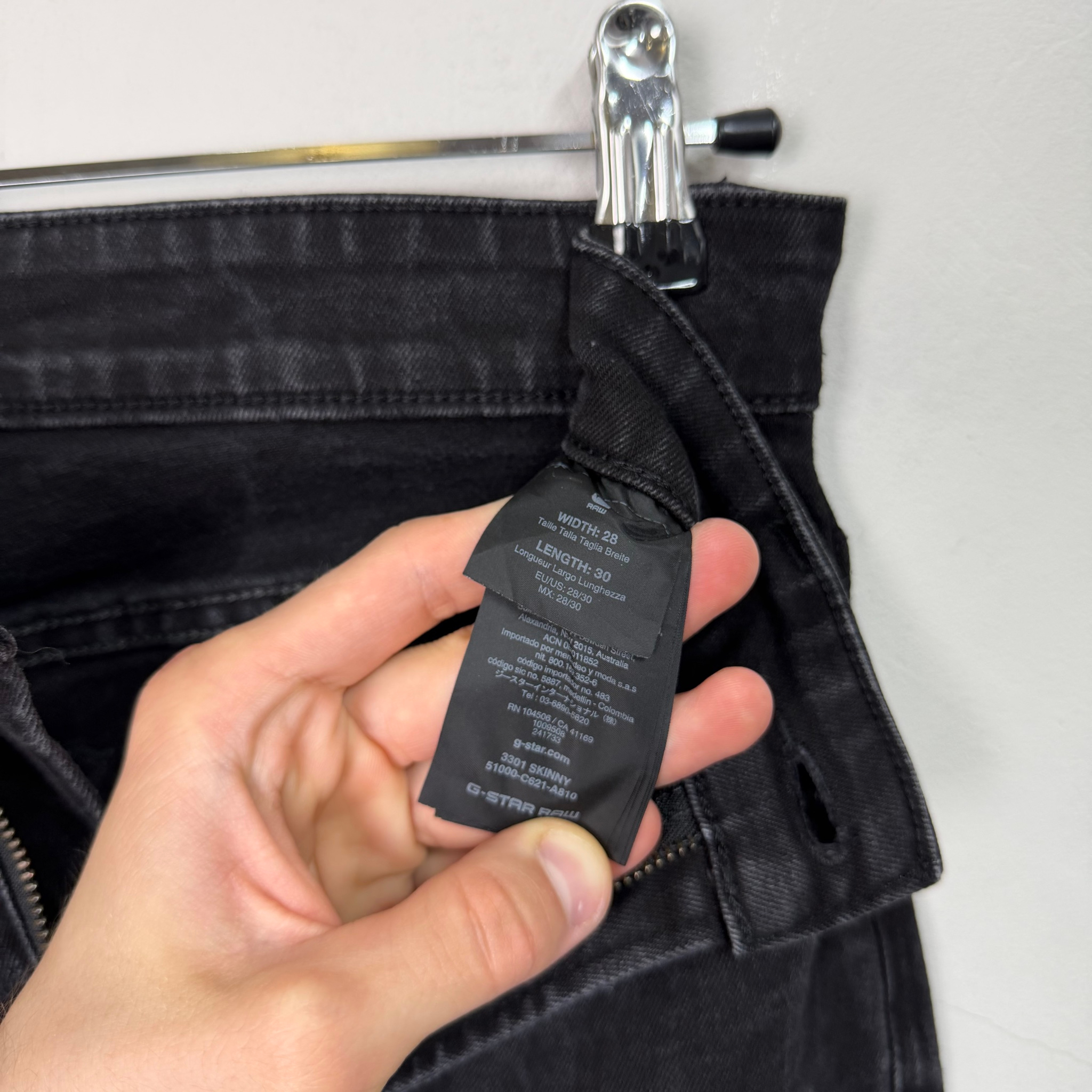 G-Star 3301 Skinny Jeans, миниатюра 6