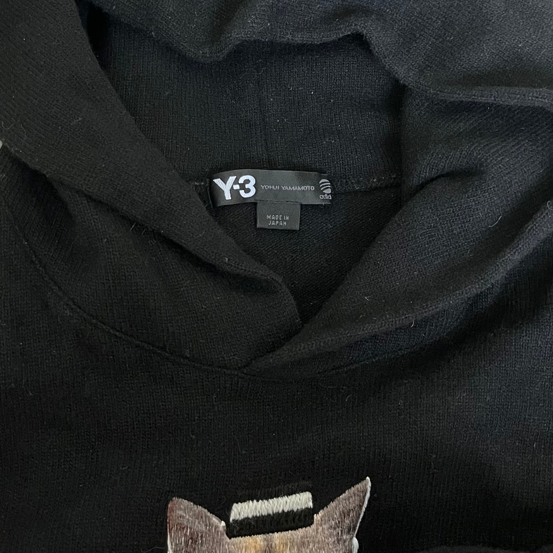 Y-3 AW10 Exclusive Kitten Wool Hoodie, миниатюра 3