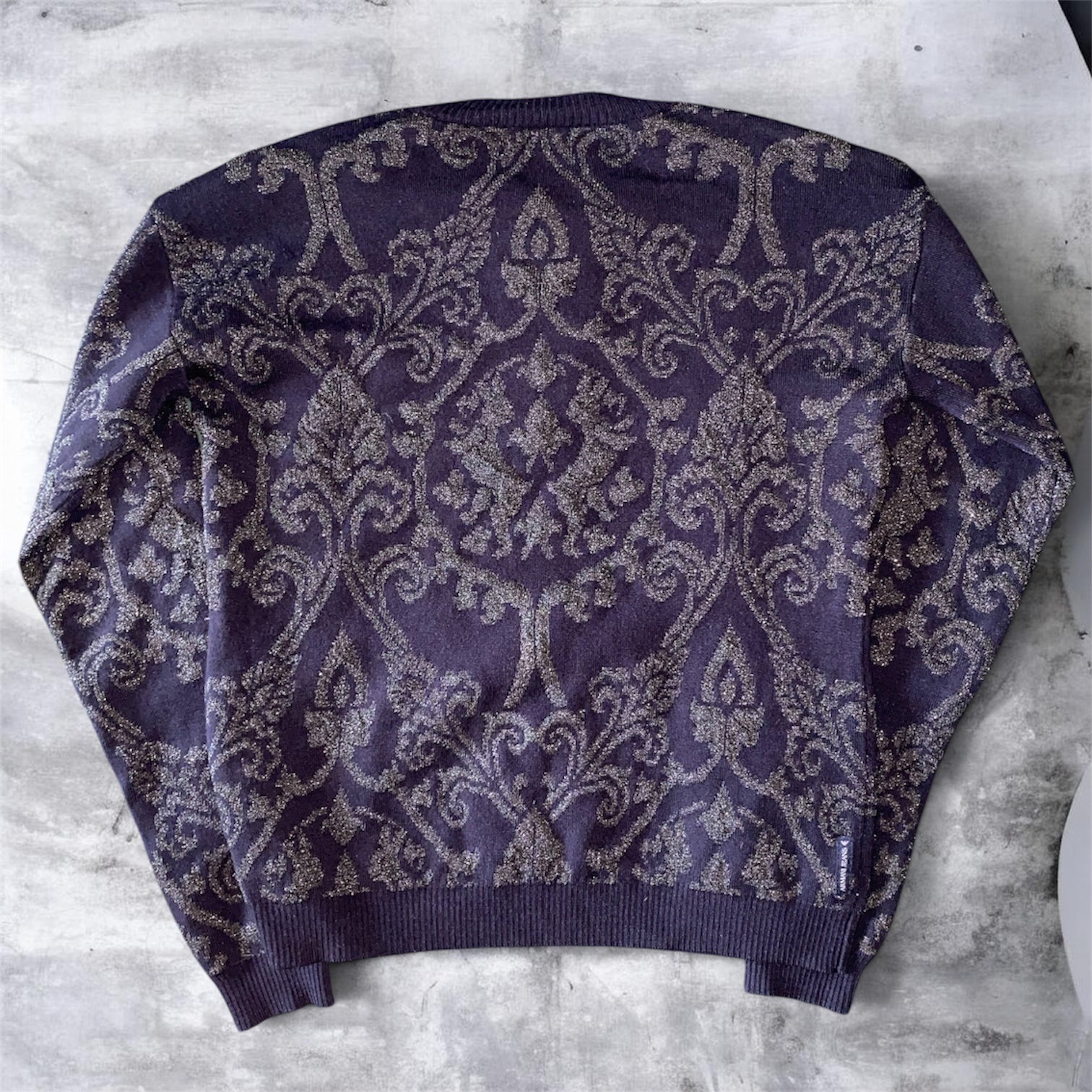 Armani Jeans 00s Damask sweater, миниатюра 2