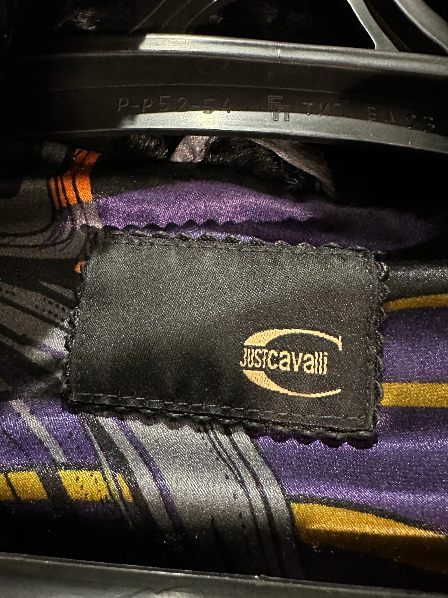 Just Cavalli Кожаная куртка, миниатюра 3