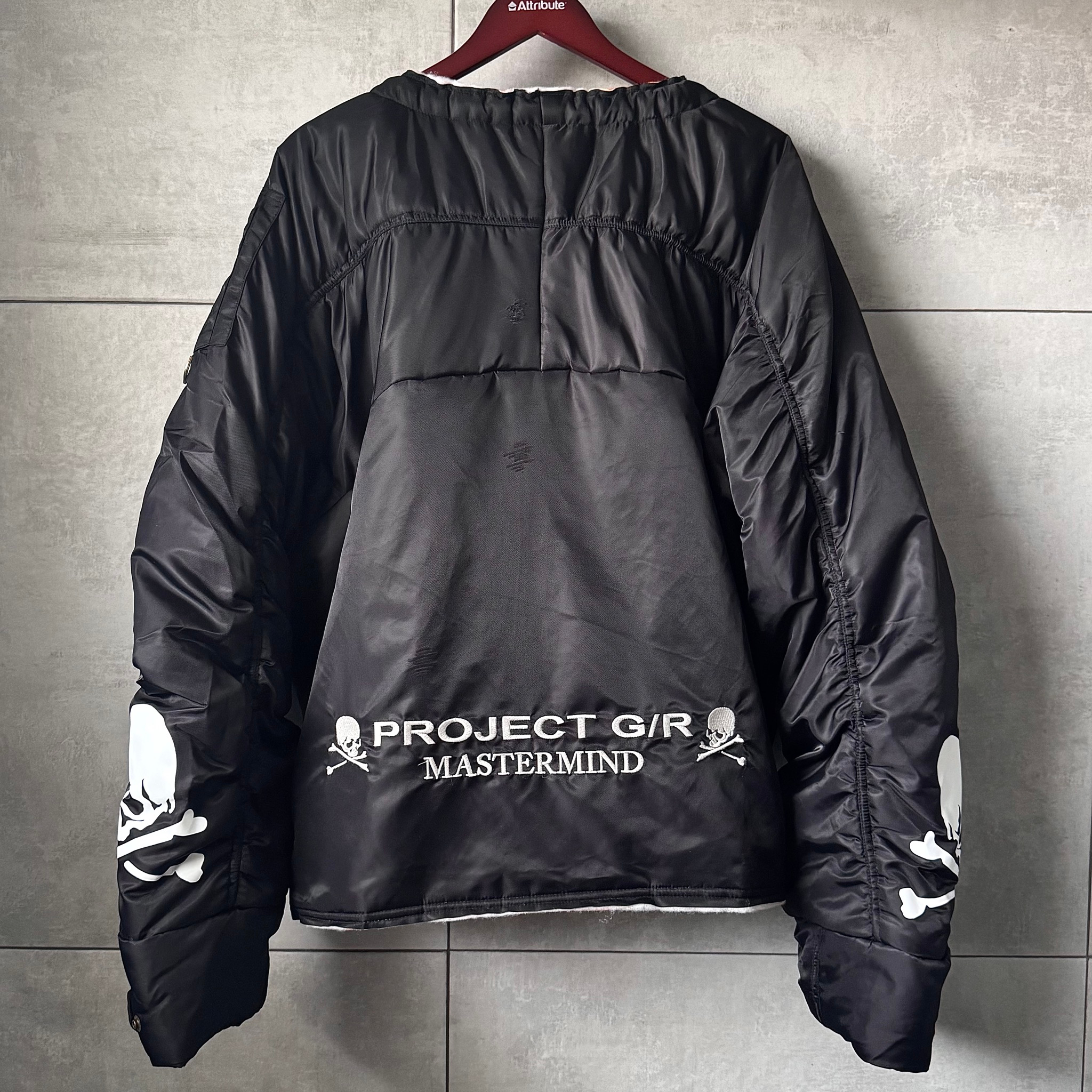 Grailz project x Mastermind Reworked oversized bomber, миниатюра 2