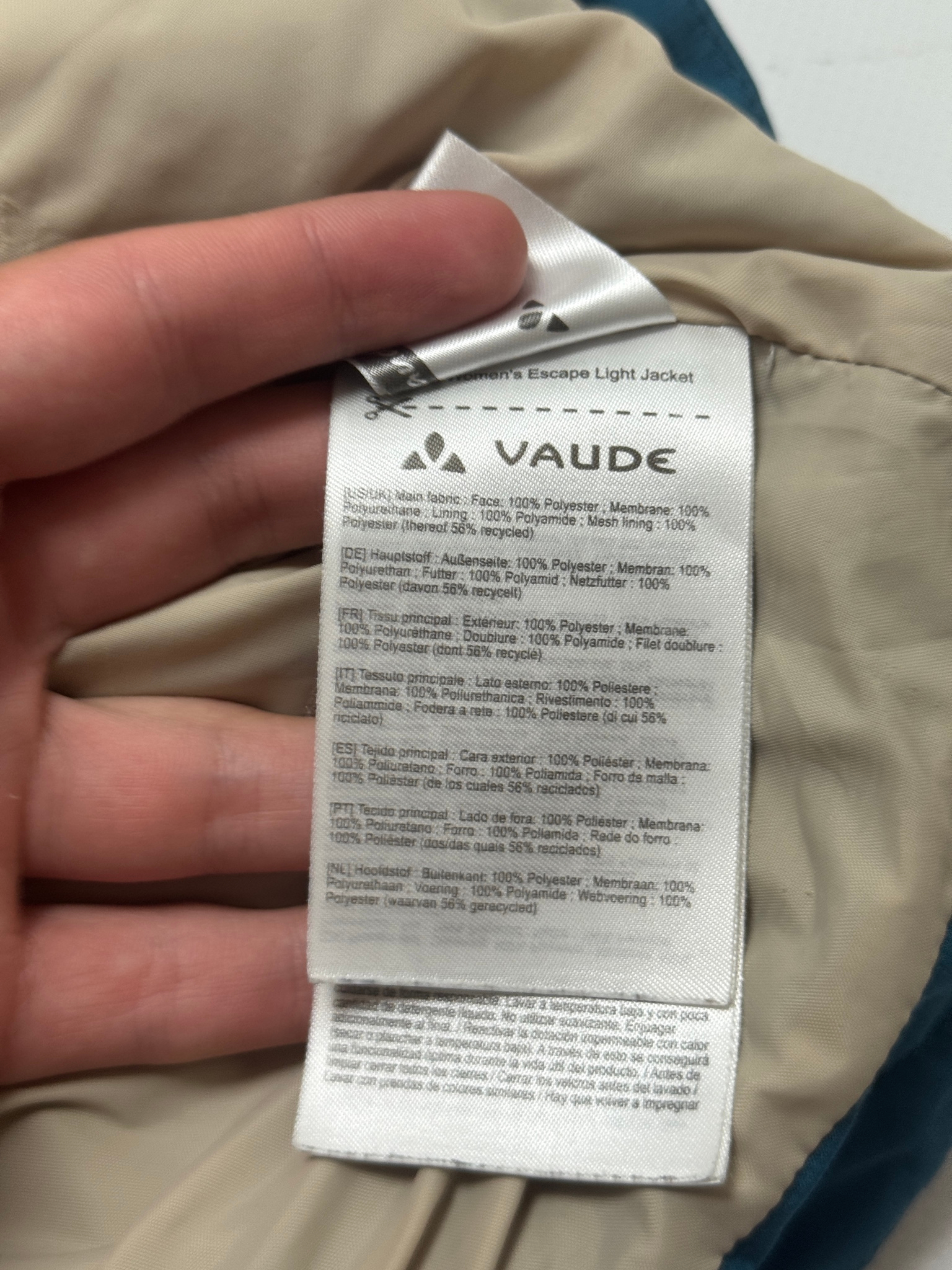 Vaude Ветровка, миниатюра 5
