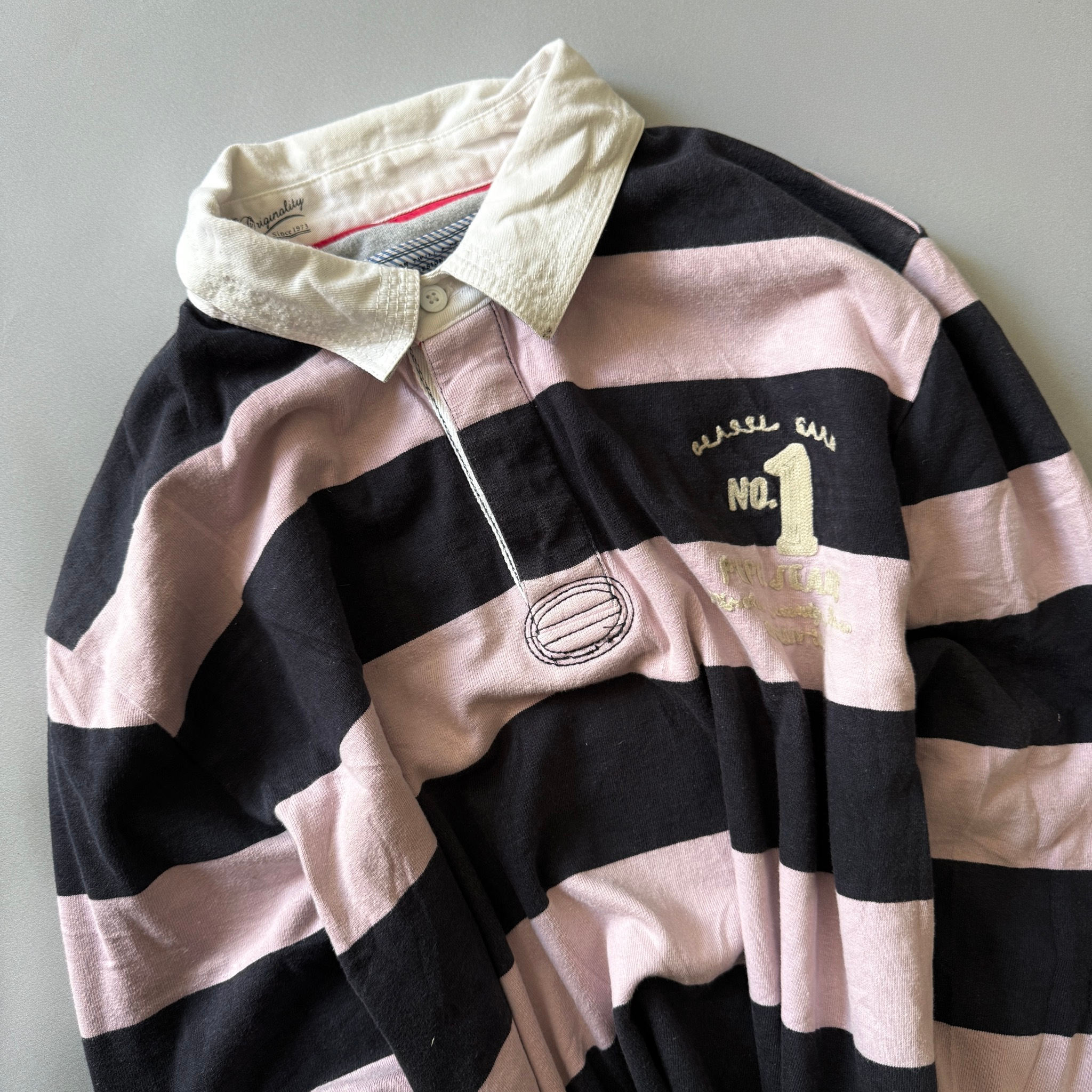 Pepe Jeans 2000s Vintage Rugby Shirt, миниатюра 5