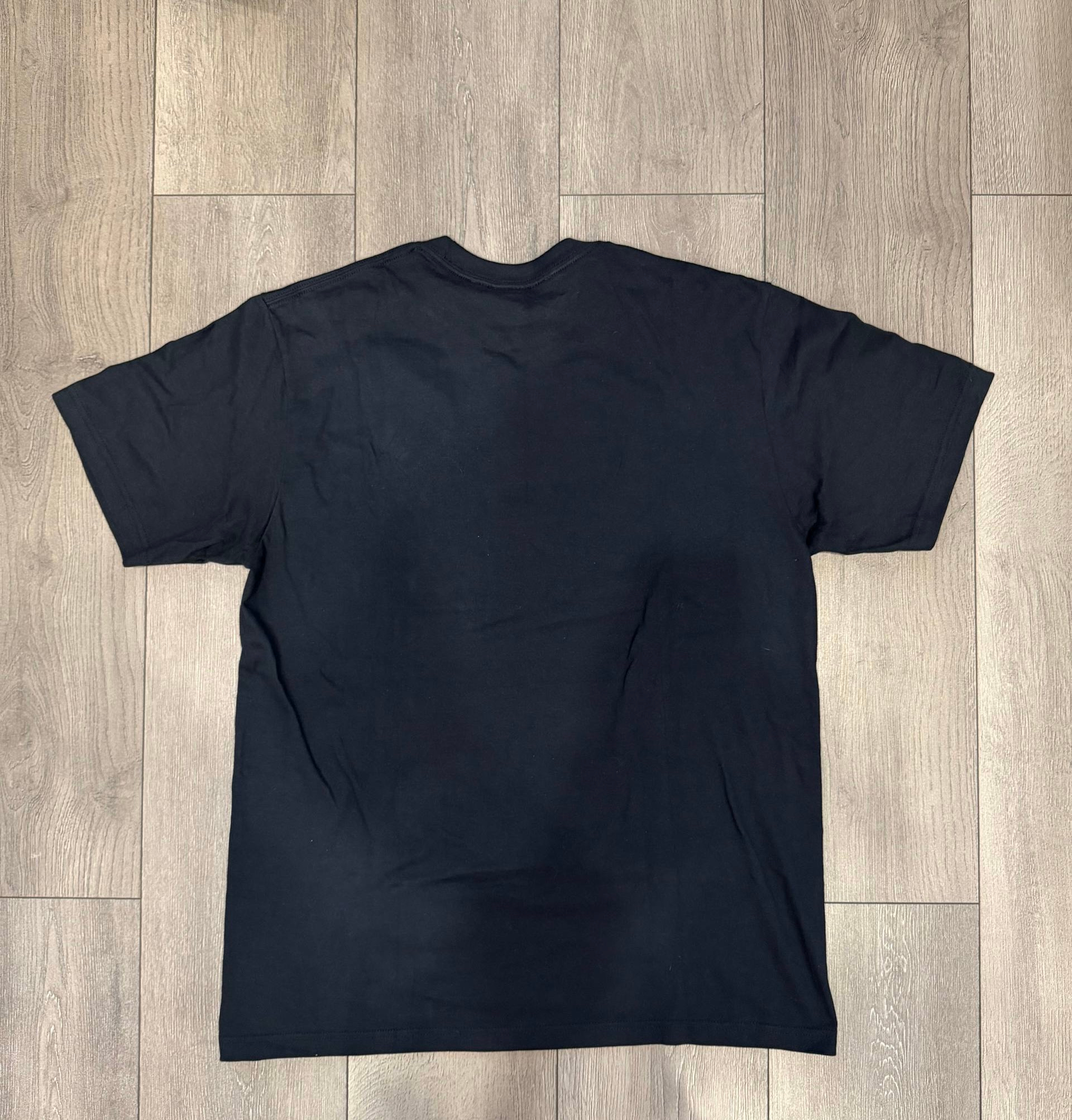 Supreme Prayer Card Box Logo Tee Navy, миниатюра 2