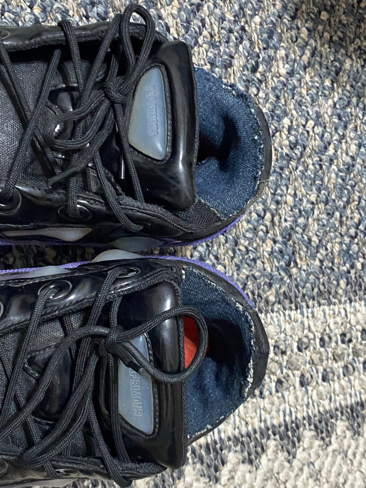 Adidas x Raf Simons Ozweego 3 Purple Black, миниатюра 5