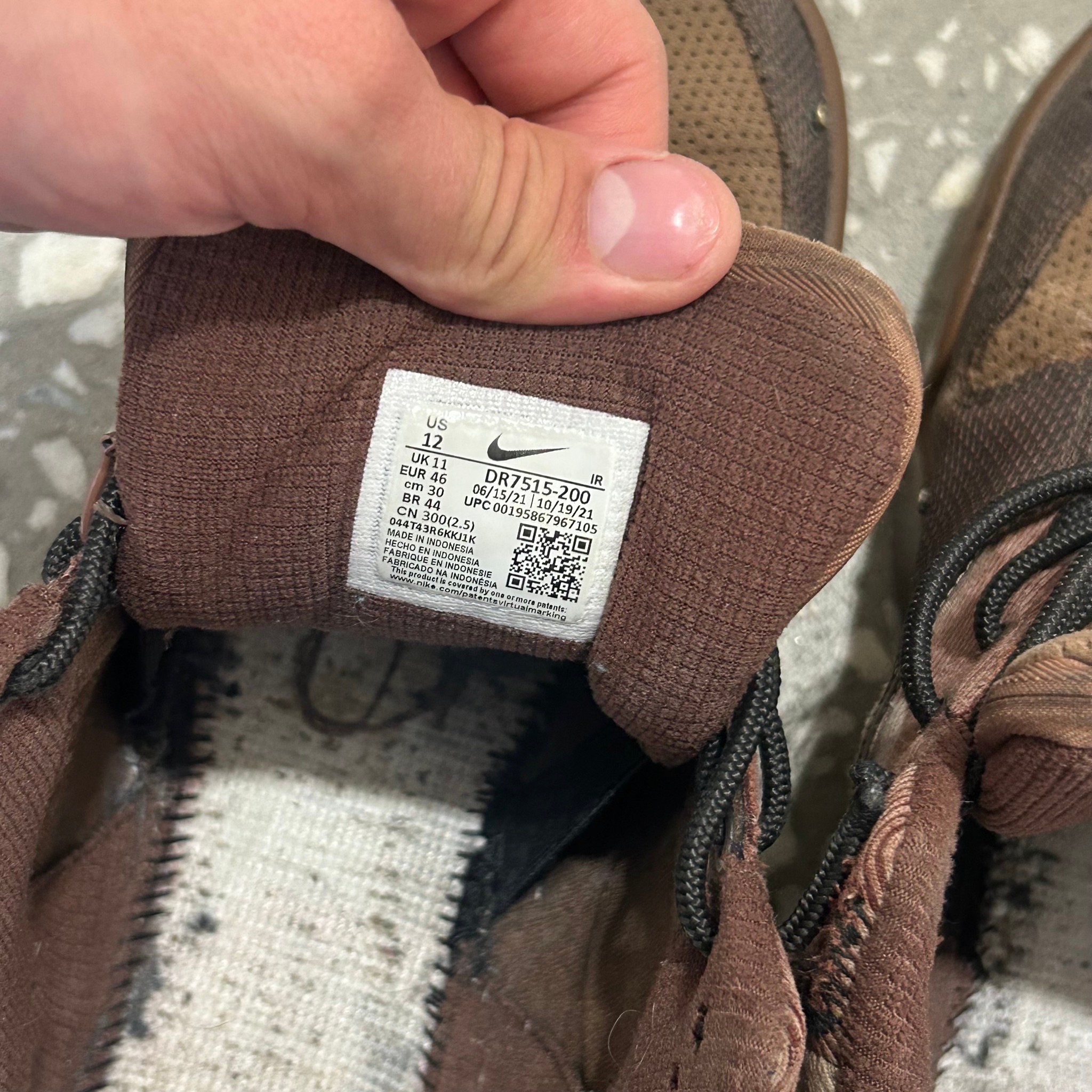 Nike x Travis Scott Air Trainer 1 SP "Кориандр", миниатюра 6