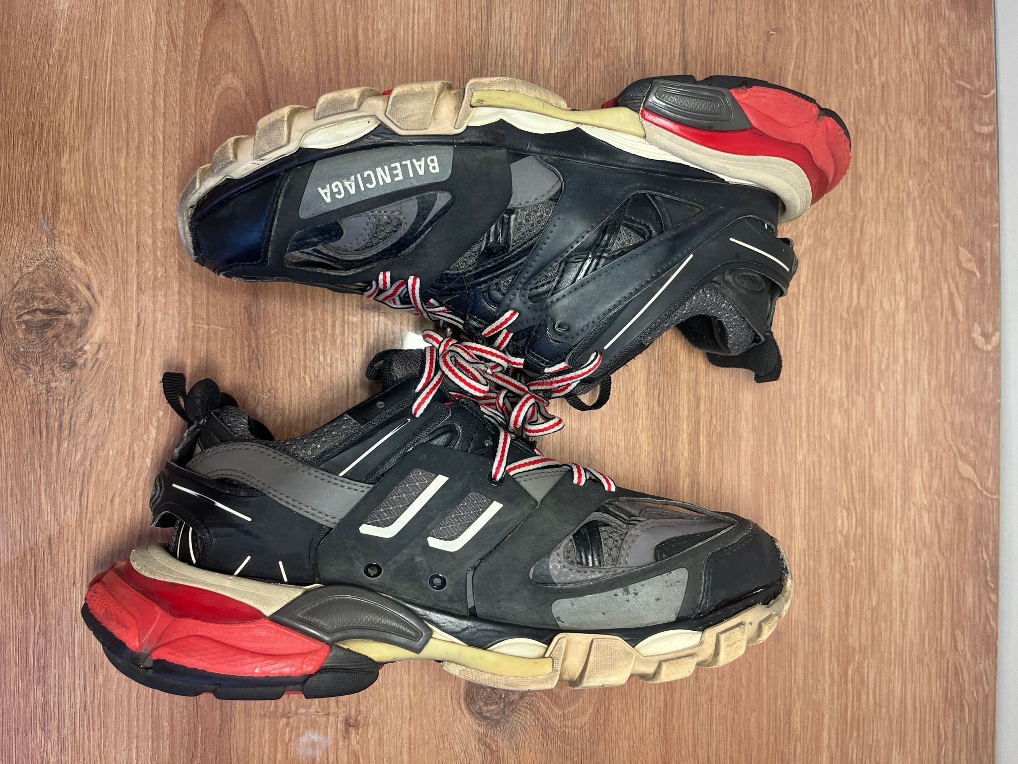 Balenciaga  Track 1 Trainer Black Red, миниатюра 9