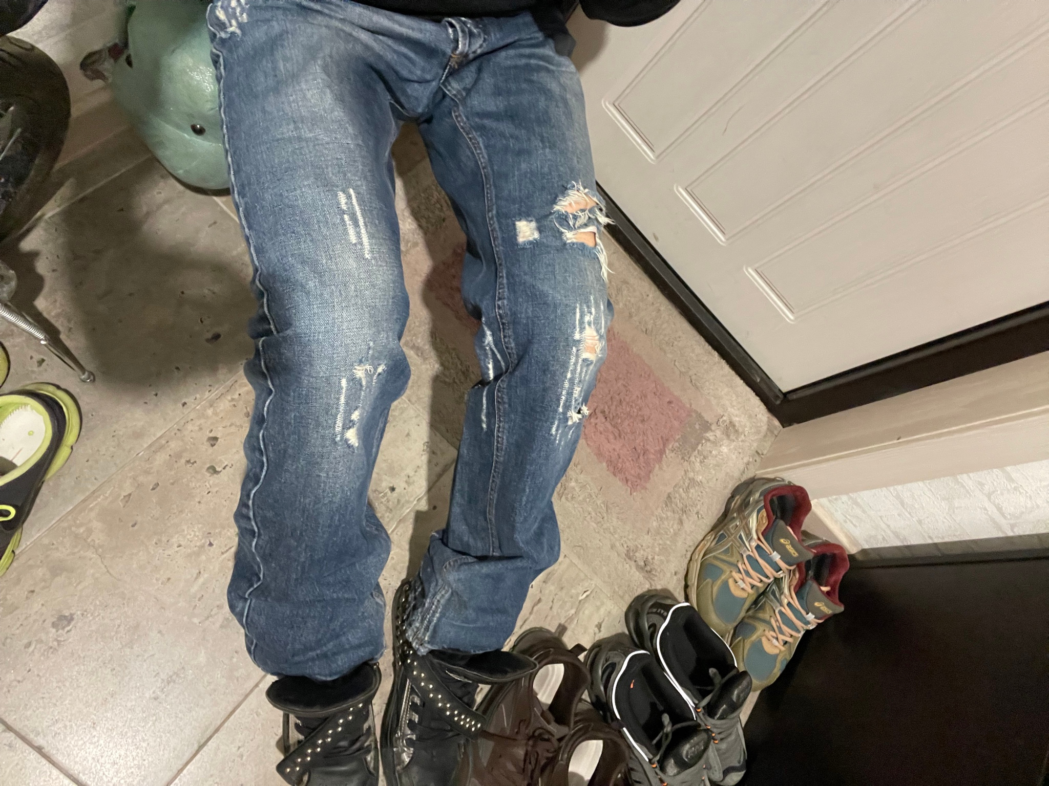 John Richmond distressed jeans, миниатюра 9