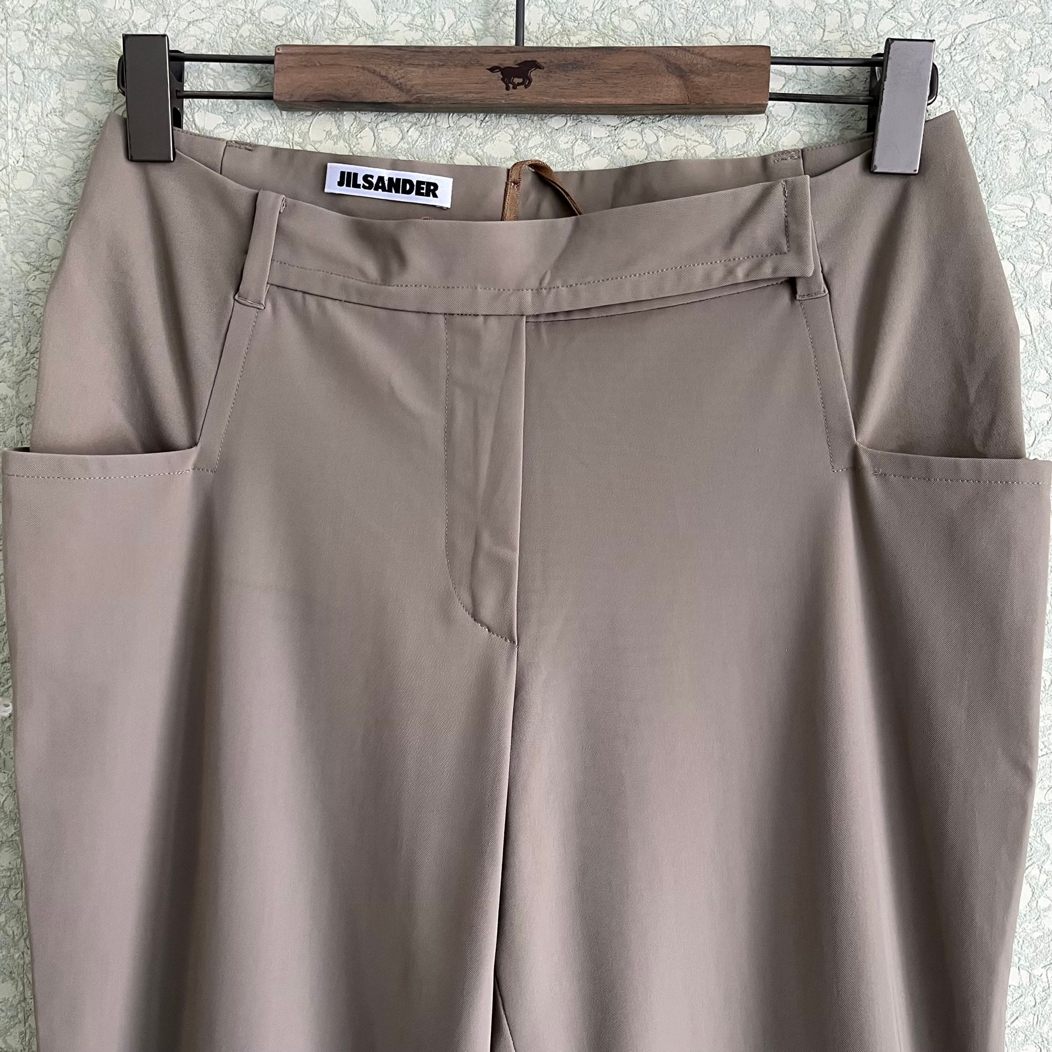 Jil Sander 2000s Zip Hem Pants, миниатюра 3