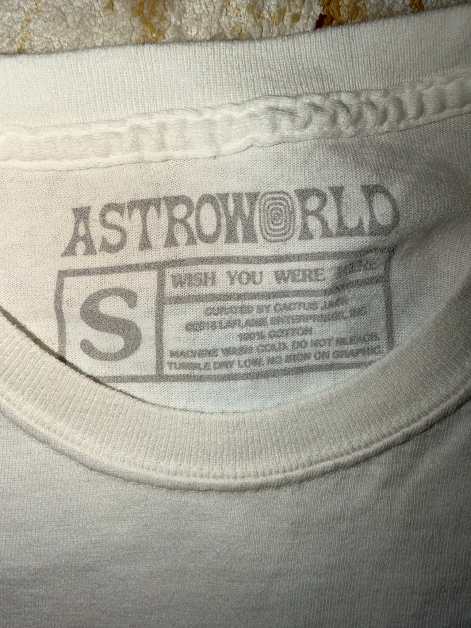 Travis Scott Astroworld Tour Tee, миниатюра 3