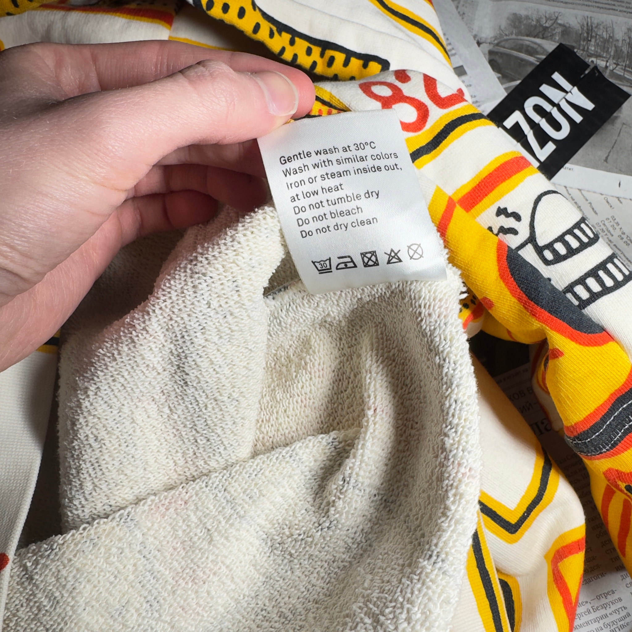 Etudes x Keith Haring "One Man Show" Hoodie, миниатюра 4