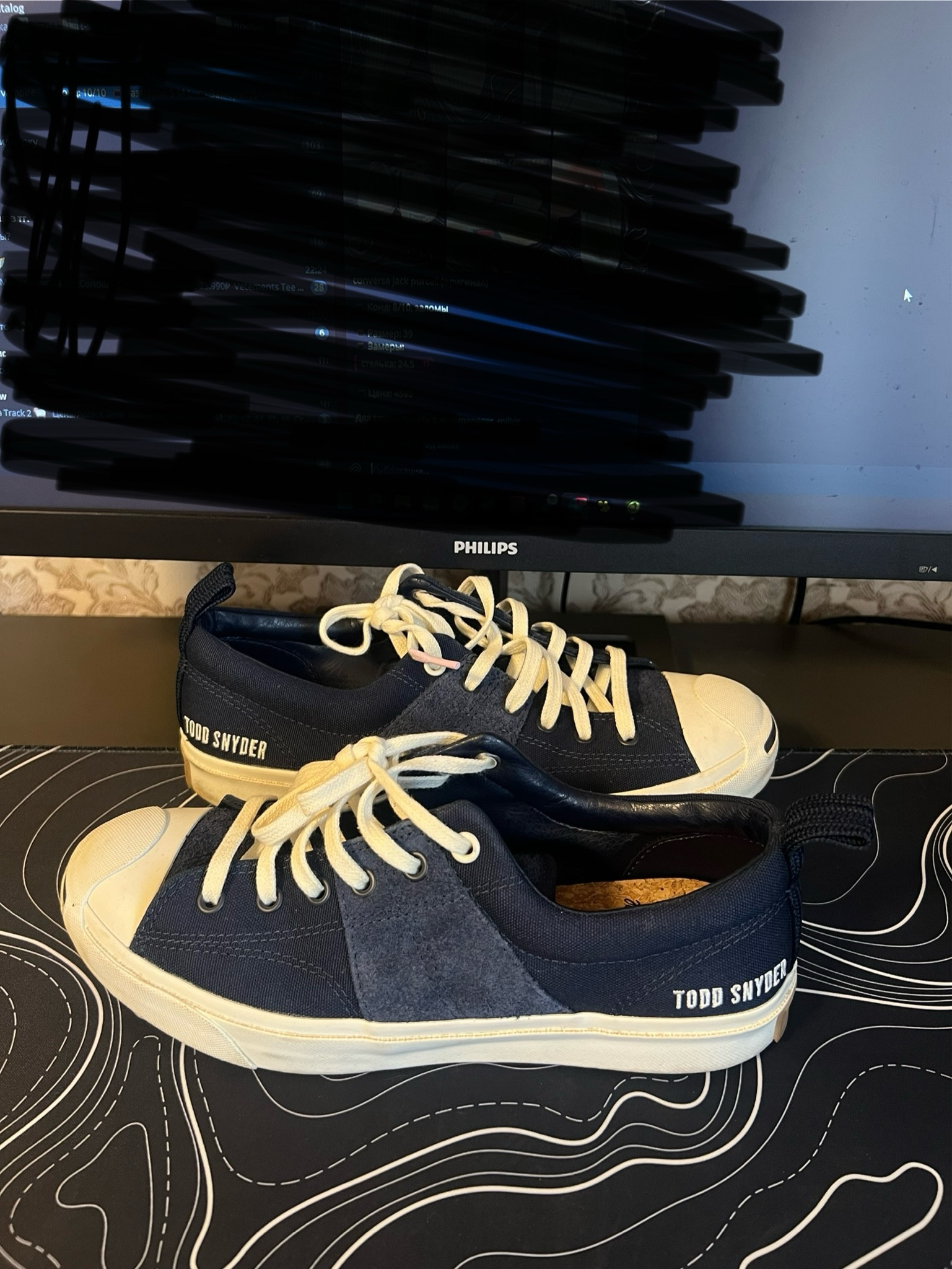 Converse x jack purcell todd snyder Кеды, миниатюра 7