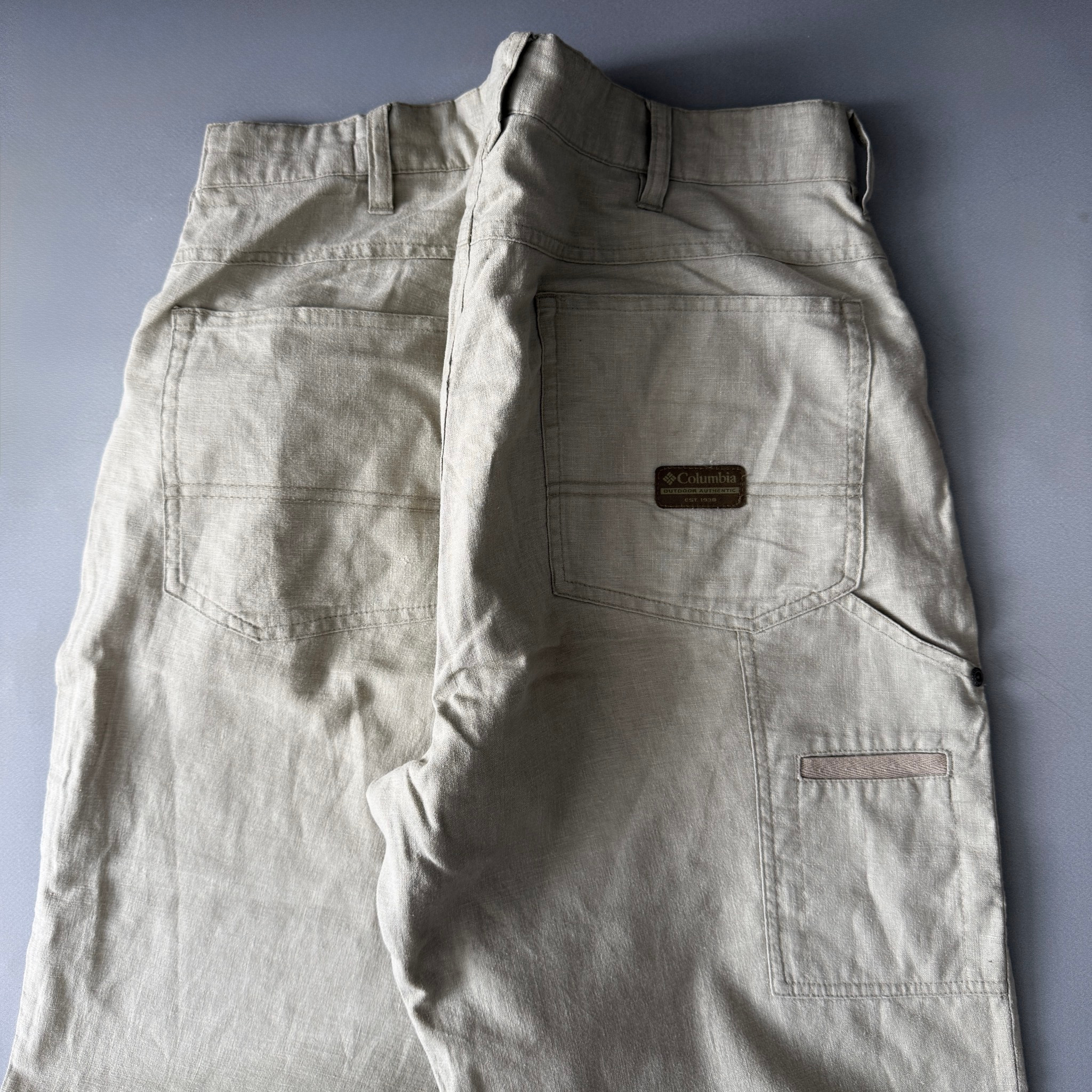 Columbia 2000s Linen/Cotton Carpenter Pants, миниатюра 6