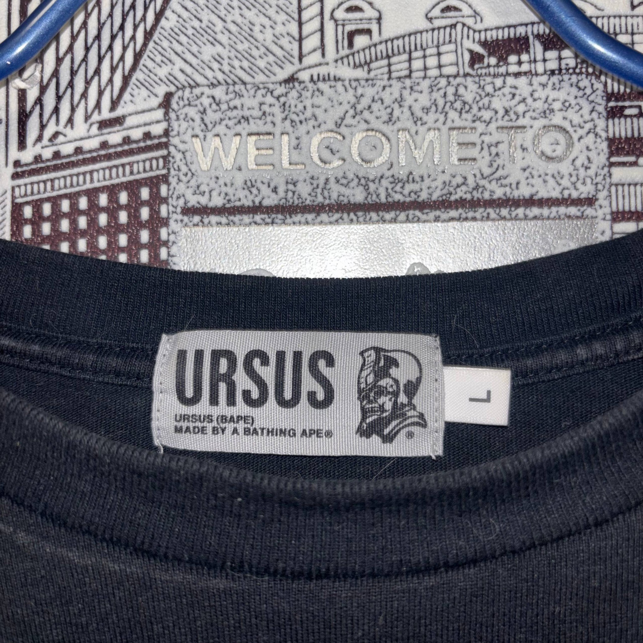 Bape Ursus Ursus Bape black tee, миниатюра 4