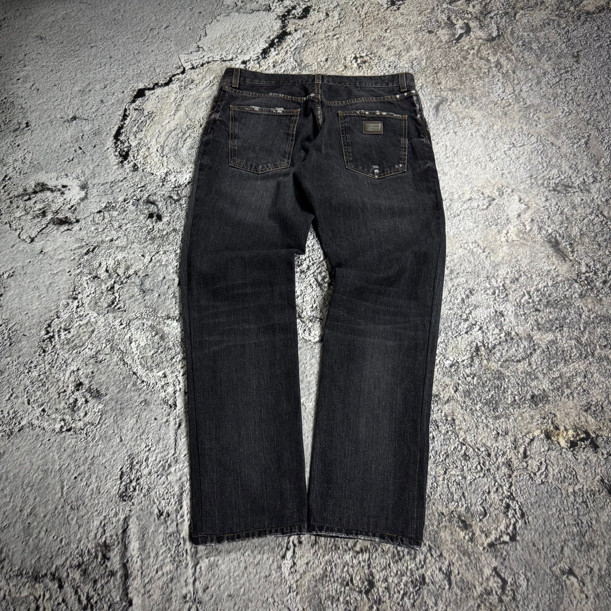 Dolce&Gabbana Distressed Grey Jeans, миниатюра 2