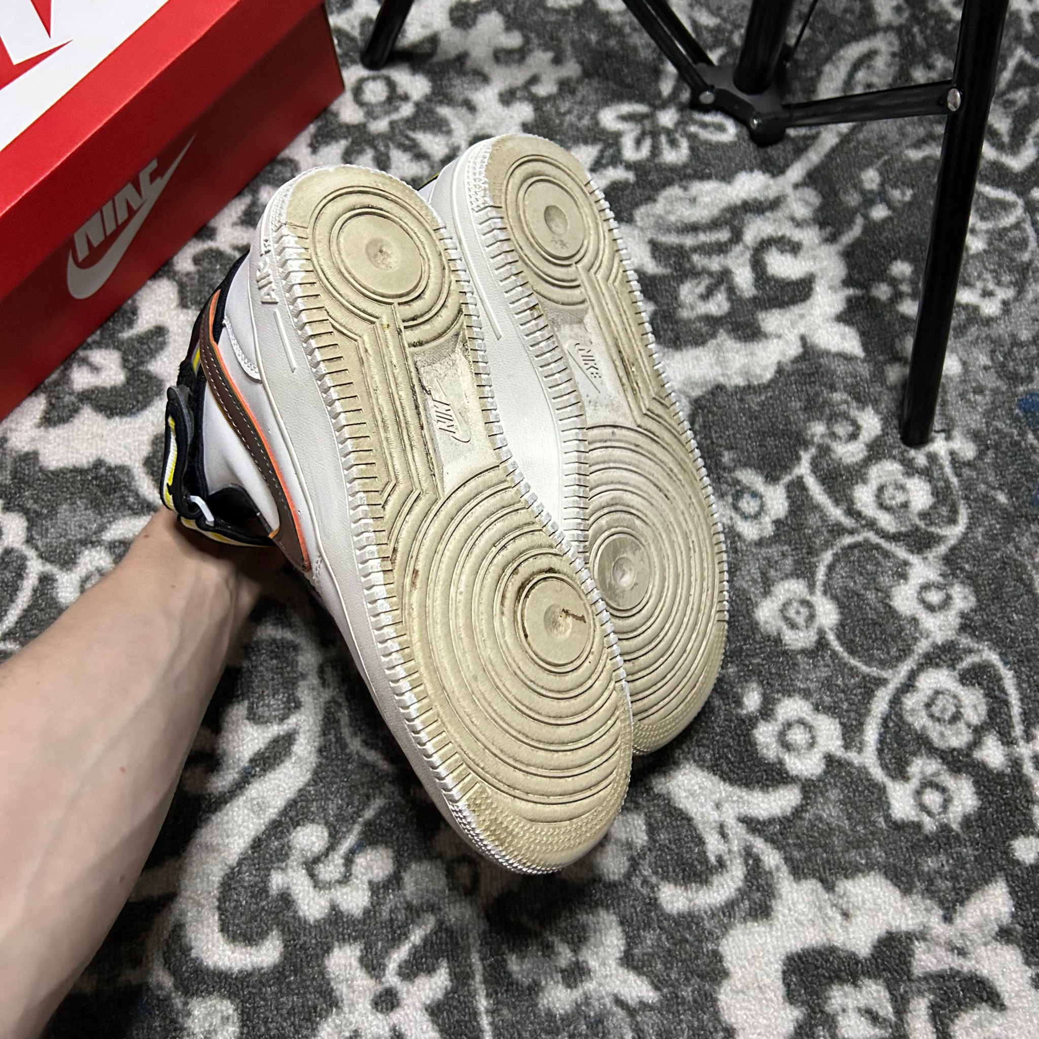 Nike Air Force 1 Mid SP Tisci White, миниатюра 5