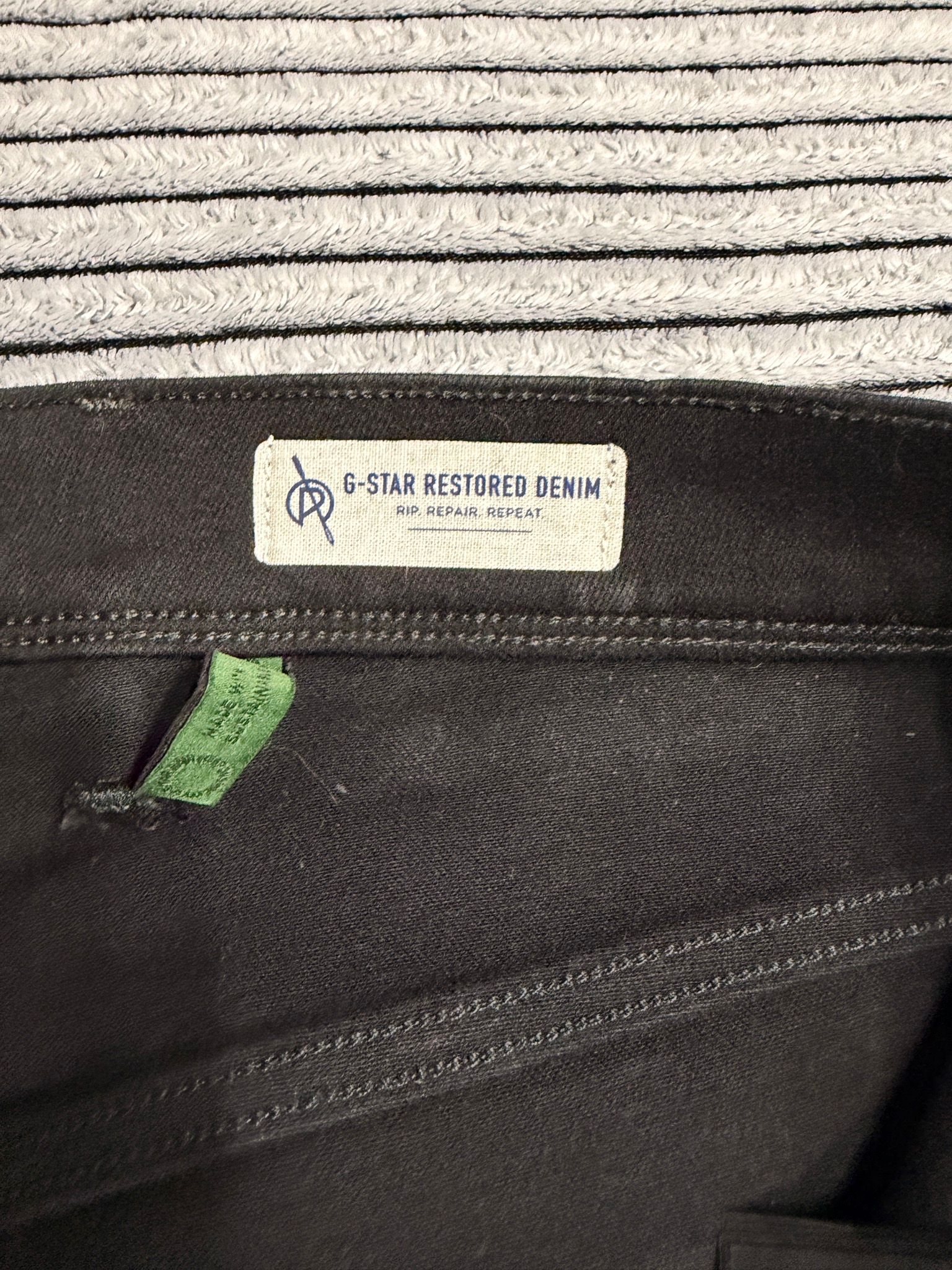 G-Star RAW 3301 Kafey Ultra High Skinny, миниатюра 14