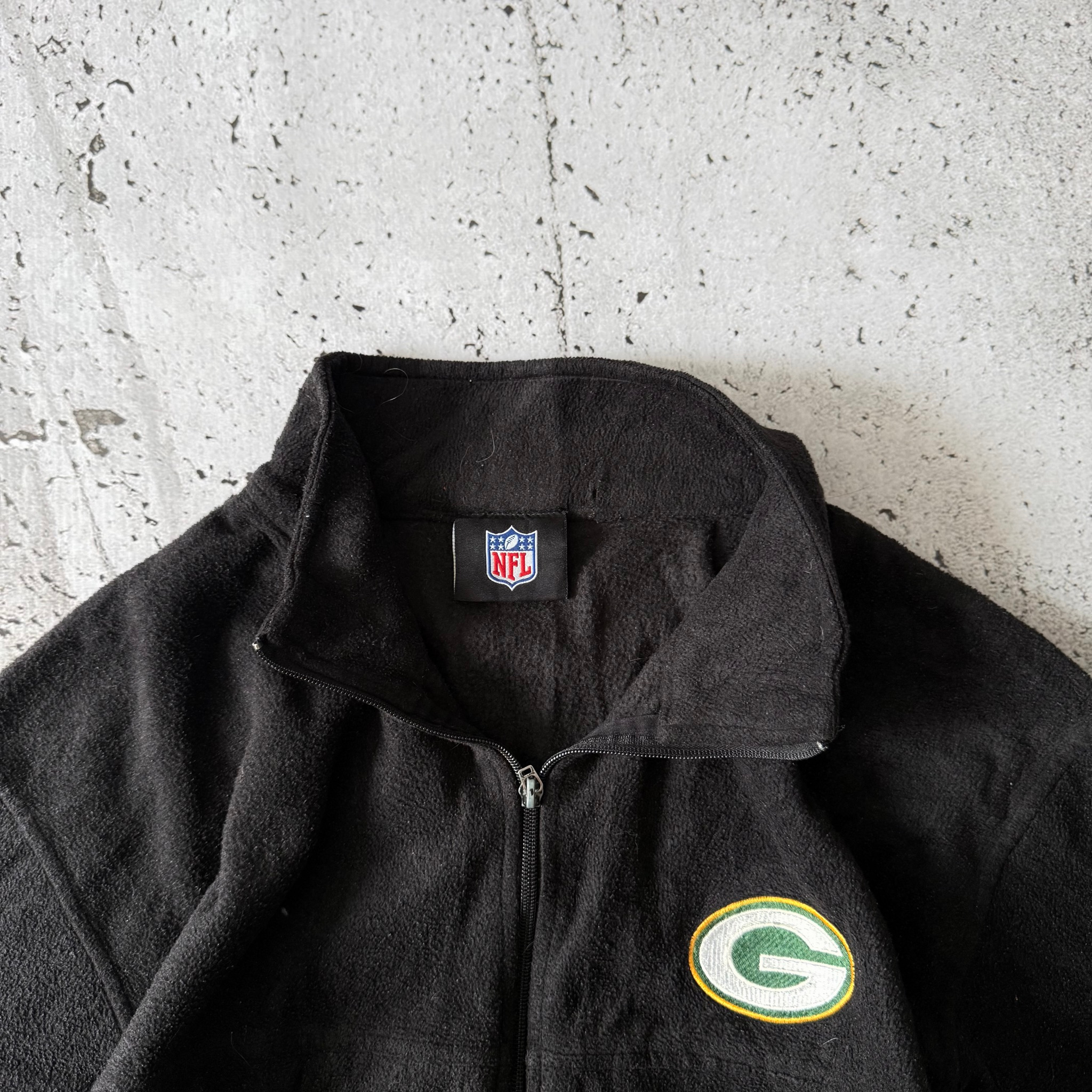 NFL 2000s Vintage Green Bay Packers Fleece Jacket, миниатюра 5