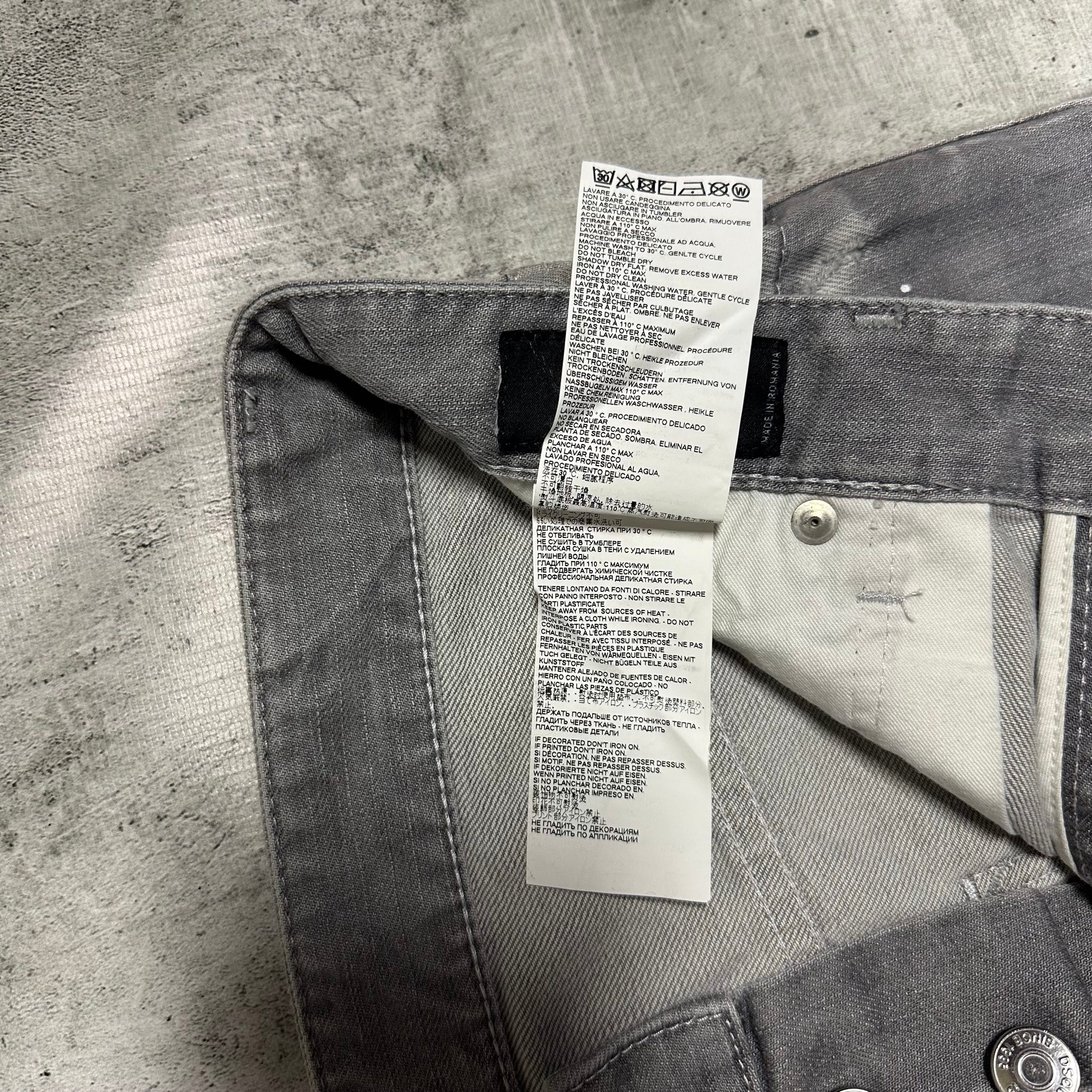 Dsquared2 Cool Guy grey slim jeans 2019, миниатюра 6