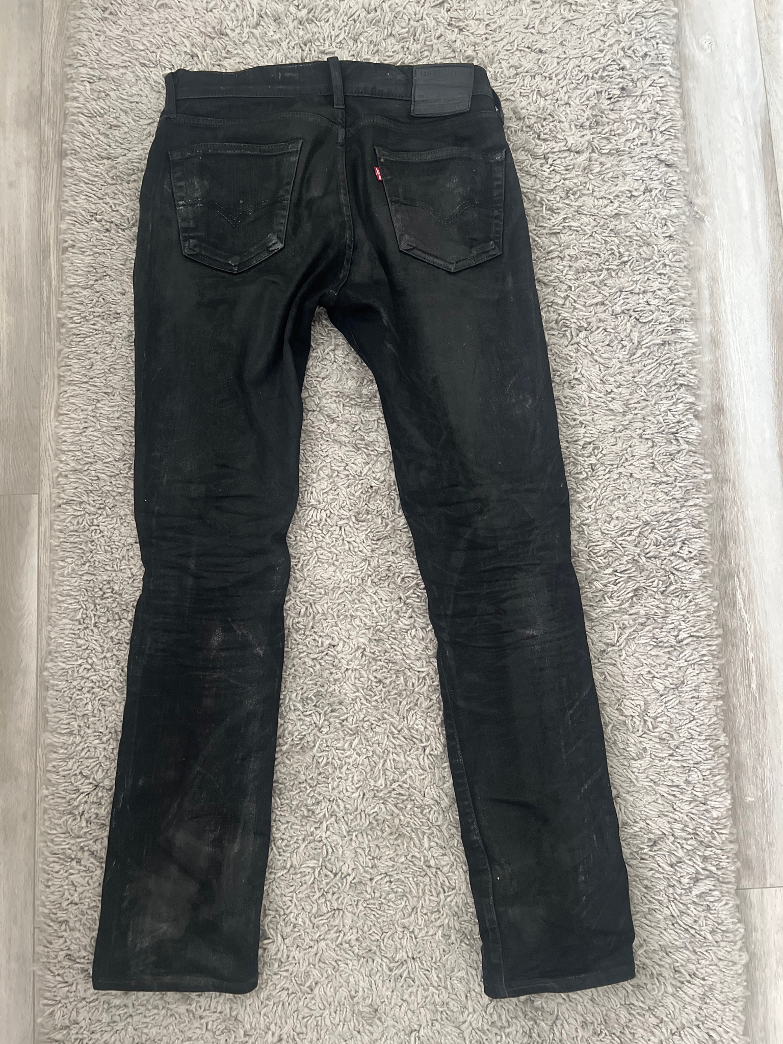 Levi’s 511 waxed straight jeans, миниатюра 2