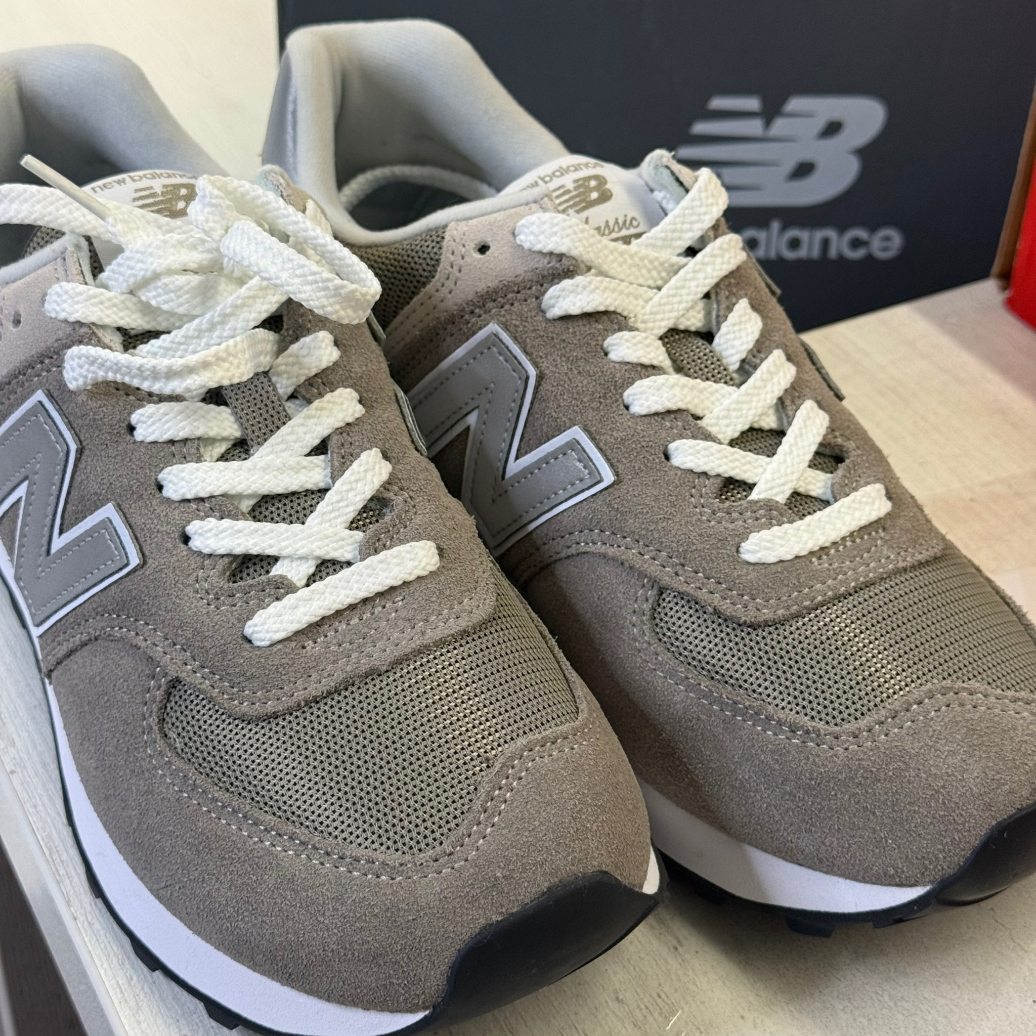 New Balance 574 Medium Gray, миниатюра 3