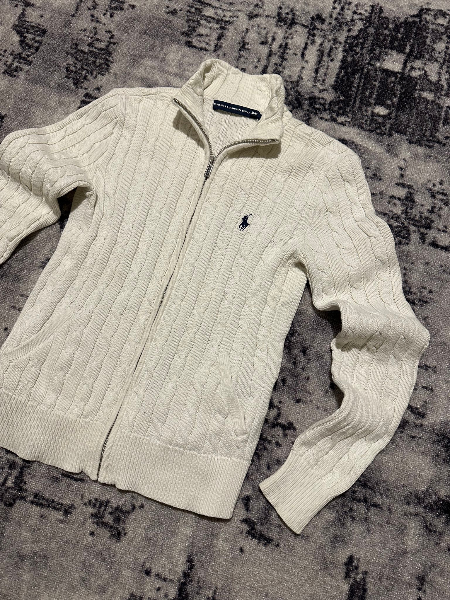 Polo Ralph Lauren Cable-Knit Full-Zip, миниатюра 2