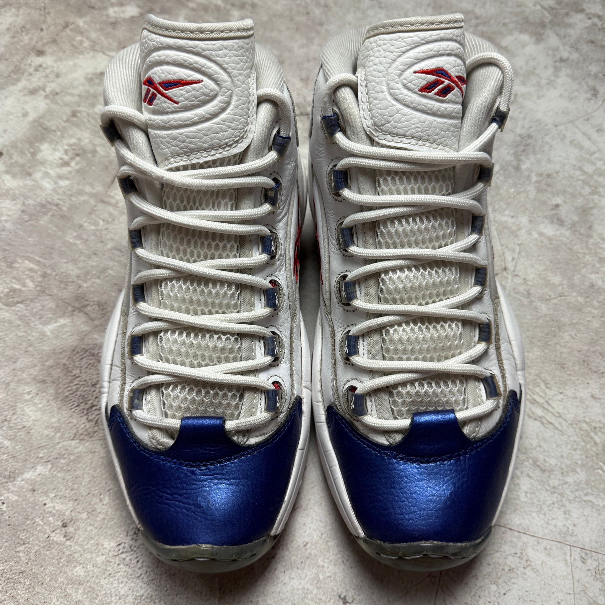 Reebok Question Mid  Blue Toe, миниатюра 2