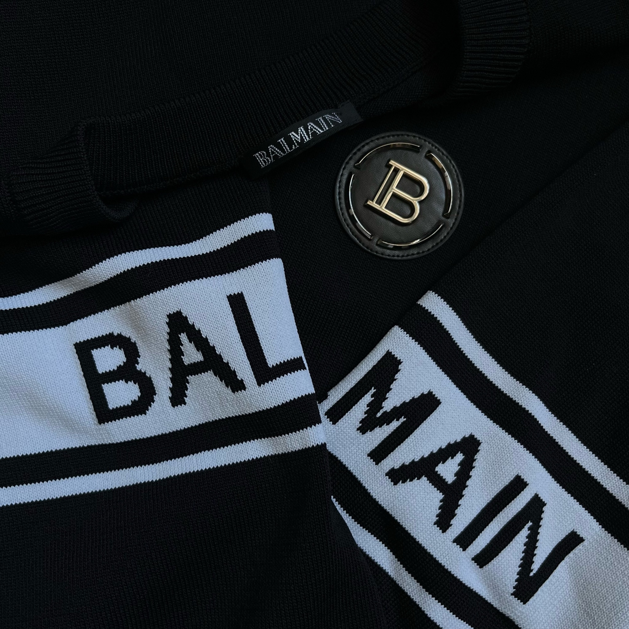 Balmain XXL Balmain Italy Logo Sweat, миниатюра 1