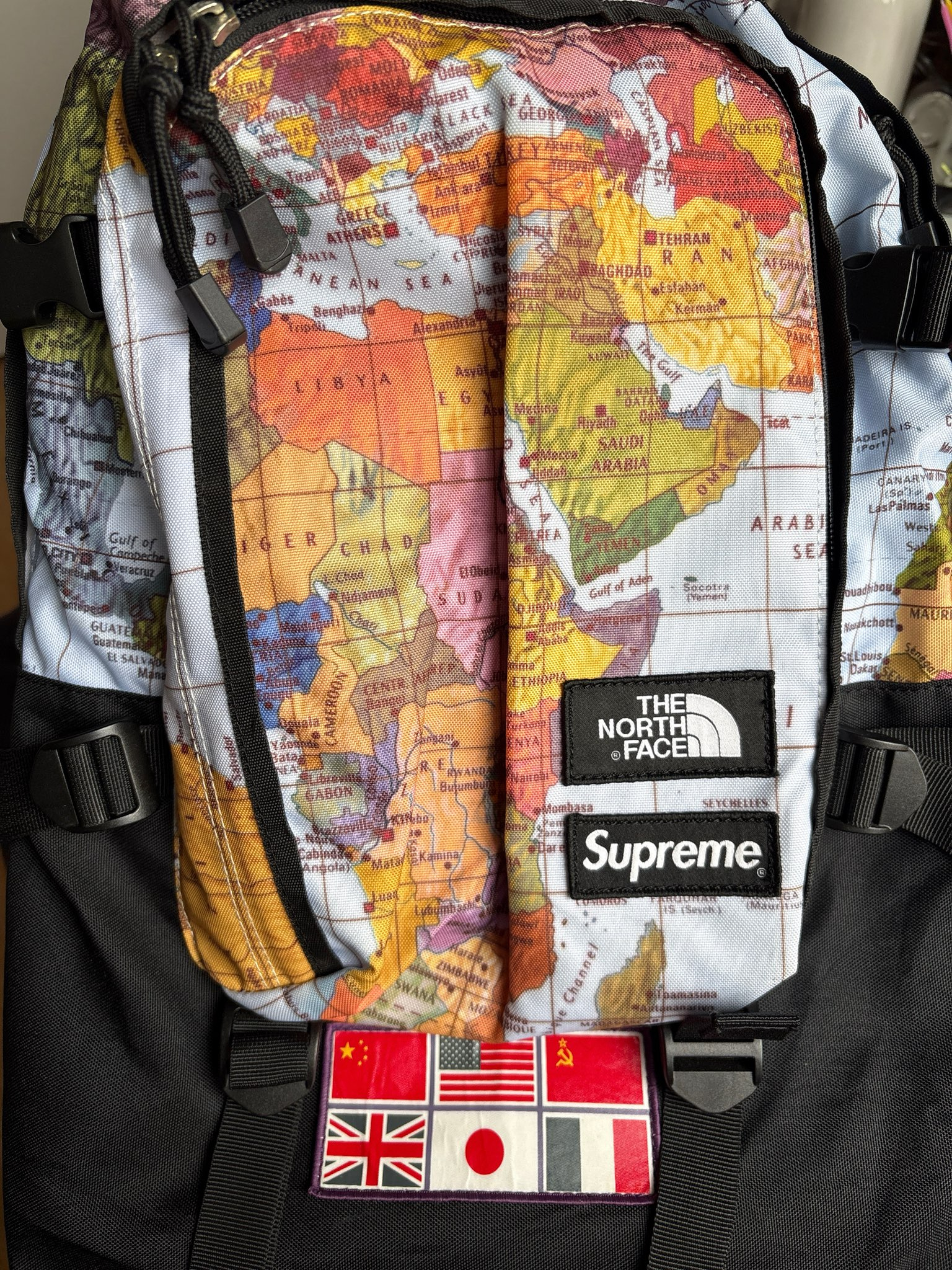 Supreme x The North Face map, миниатюра 1