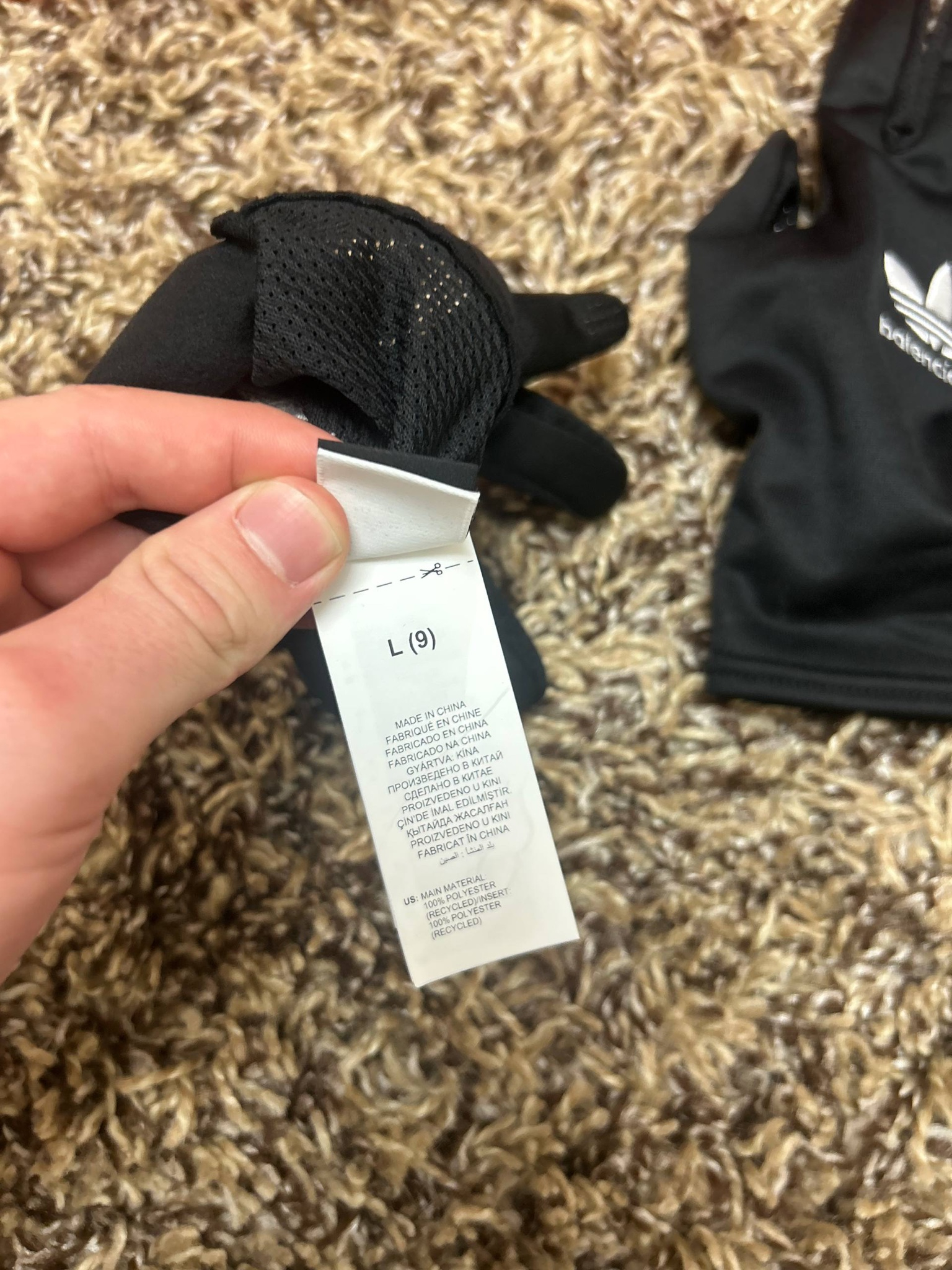 Balenciaga x Adidas Перчатки, миниатюра 7
