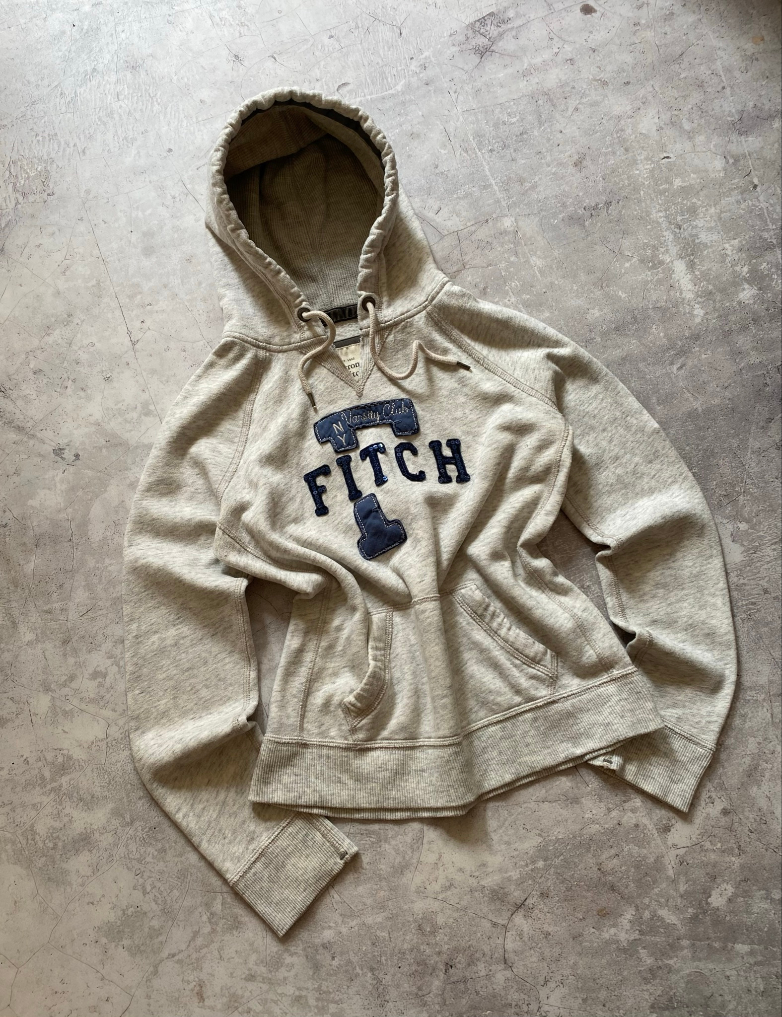 Abercrombie & Fitch Vintage Logo Hoodie, миниатюра 2