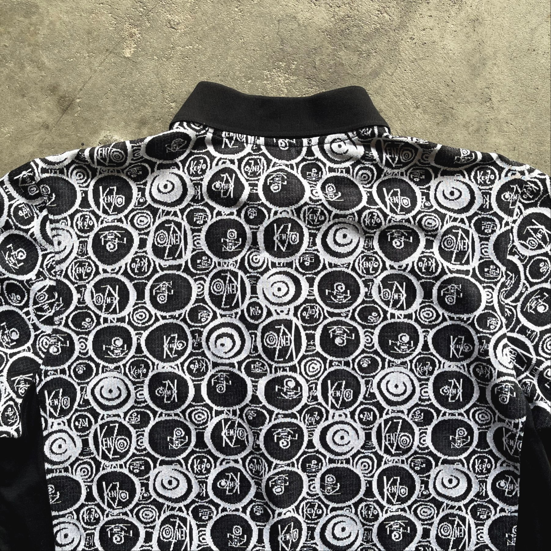 Kenzo Golf Coin Pattern Polo Shirt, миниатюра 6