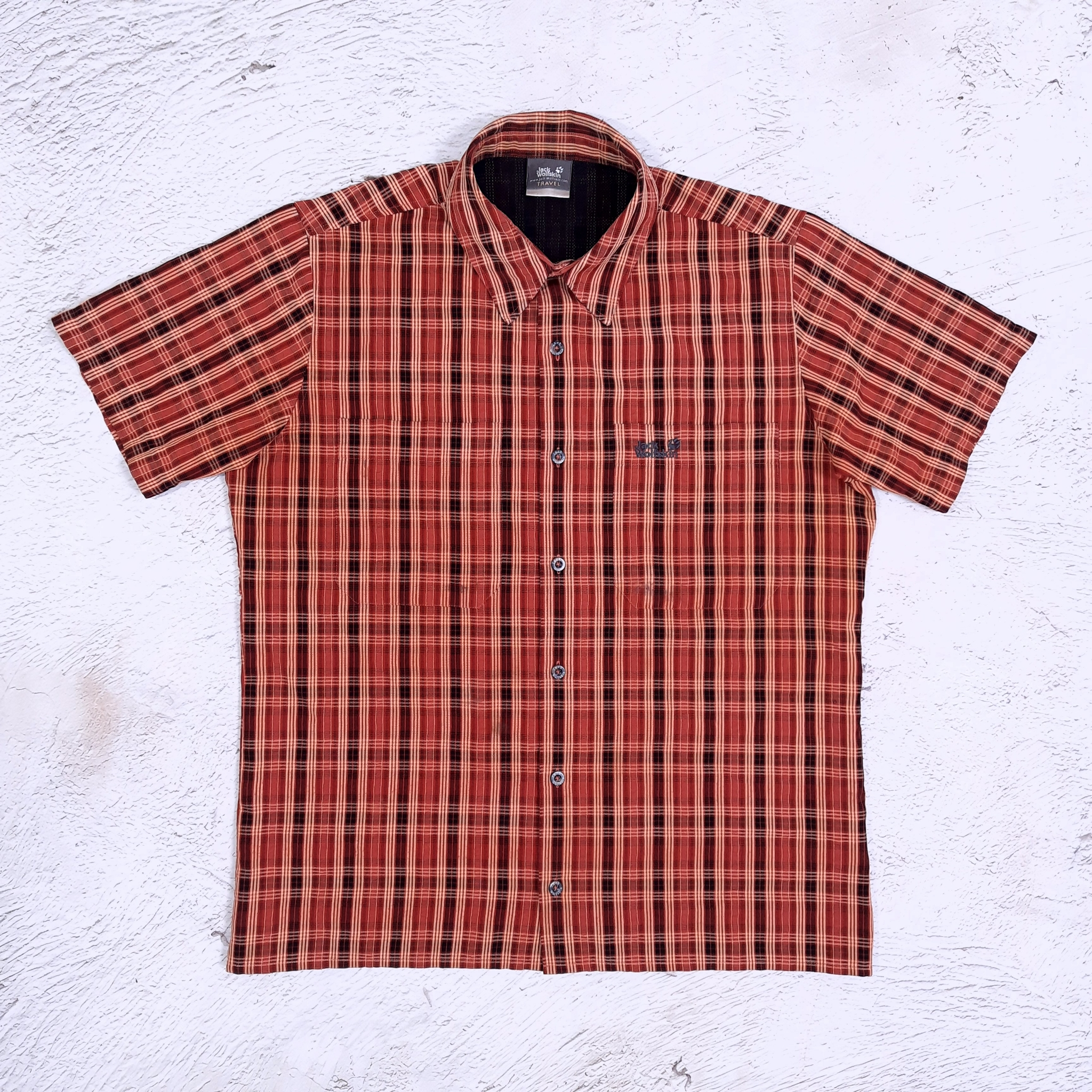 Jack Wolfskin Travel Plaid Shirt, миниатюра 1