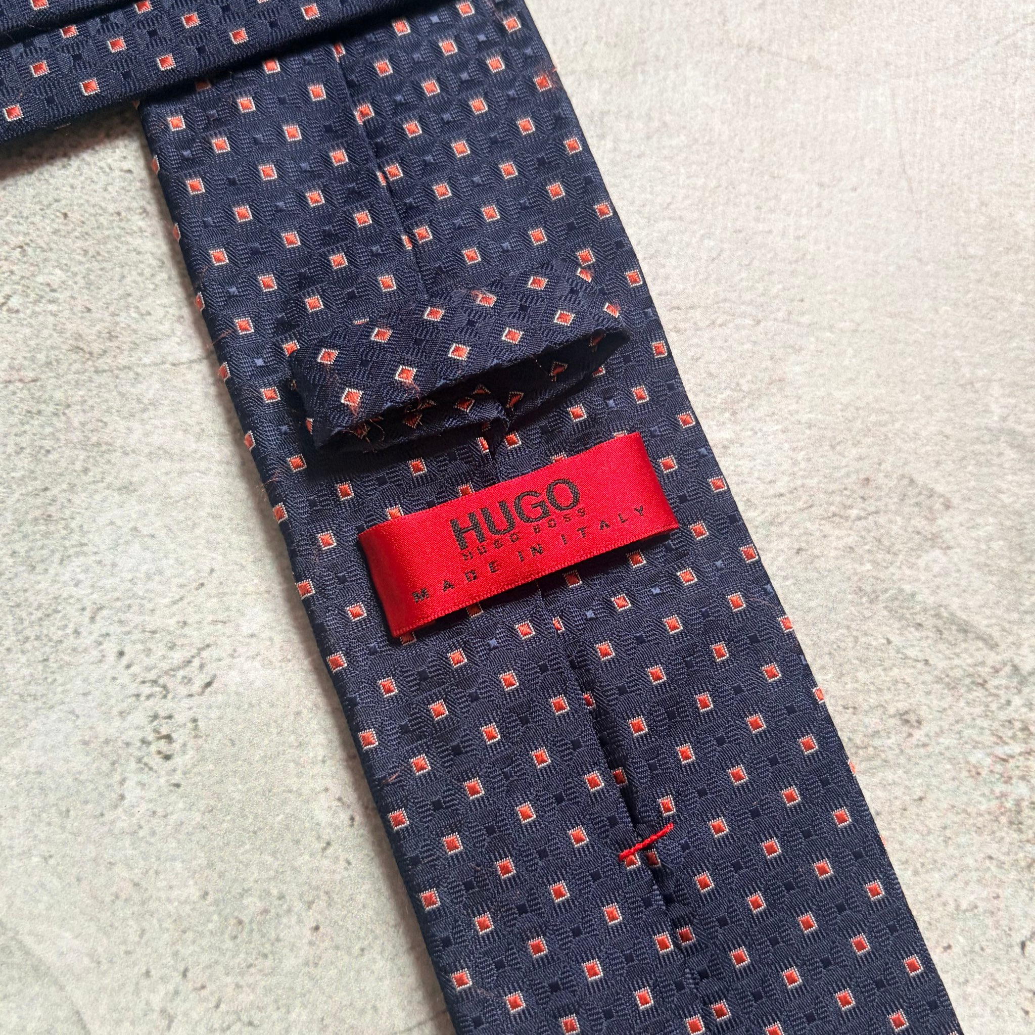 Hugo Boss Blue Red motif tie neck, миниатюра 2