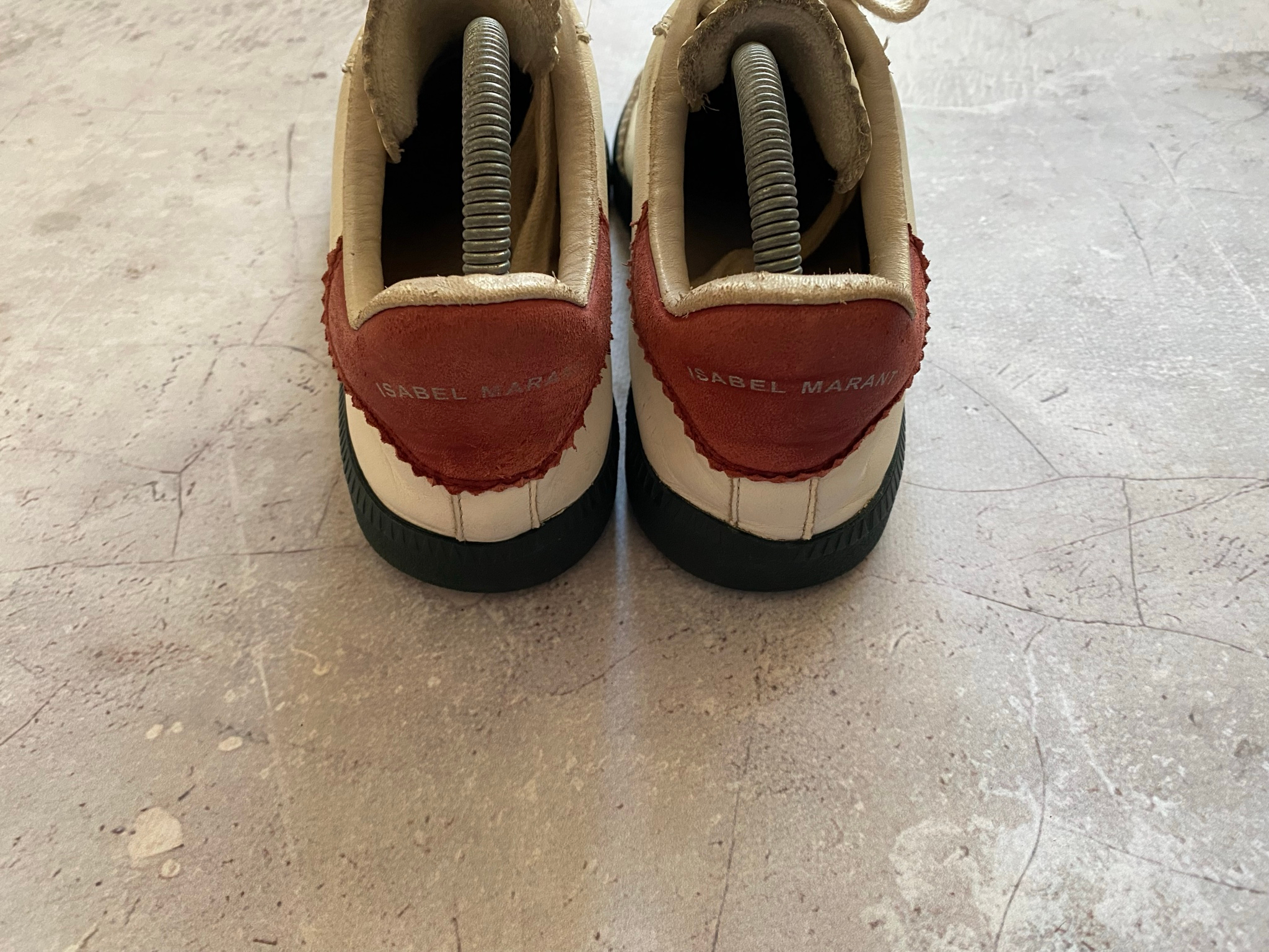 Isabel Marant Bryce leather trainers, миниатюра 4