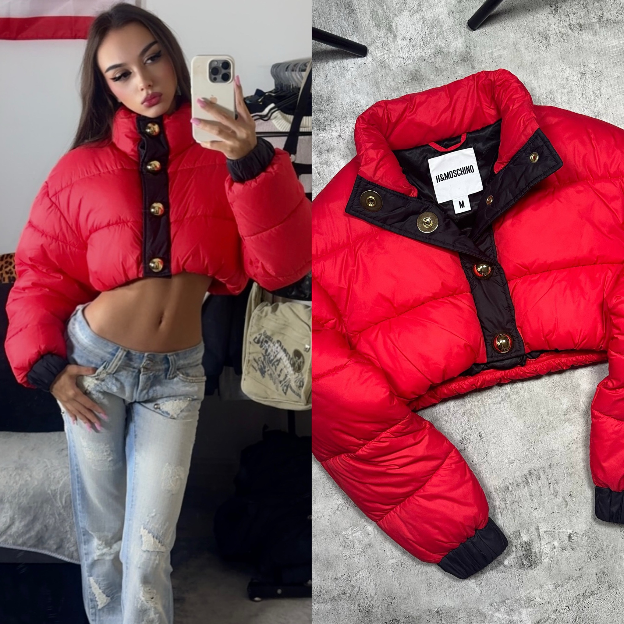 H&M x Moschino Куртка, миниатюра 1