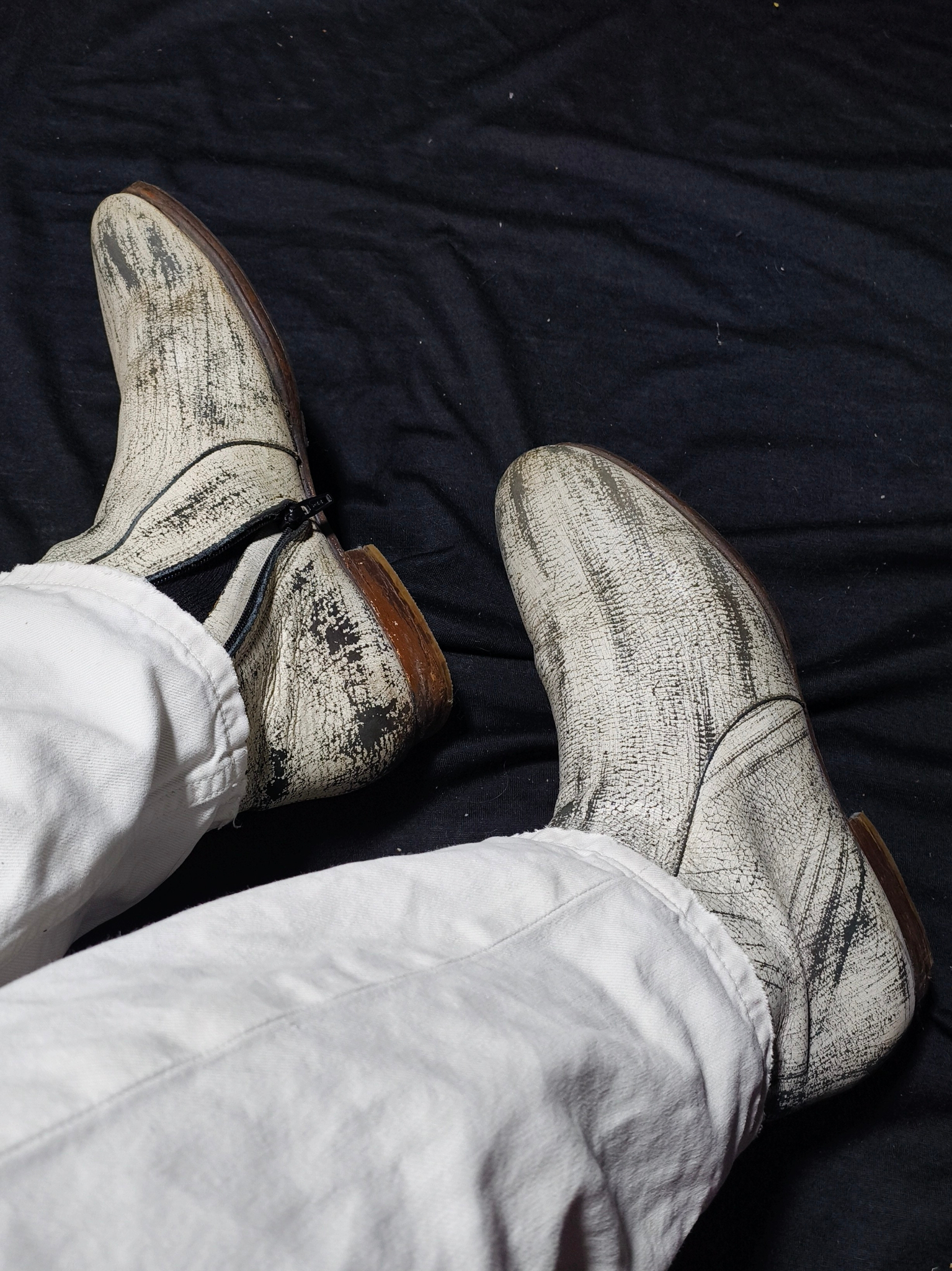 Maison Margiela x H&M Painted boots, миниатюра 3