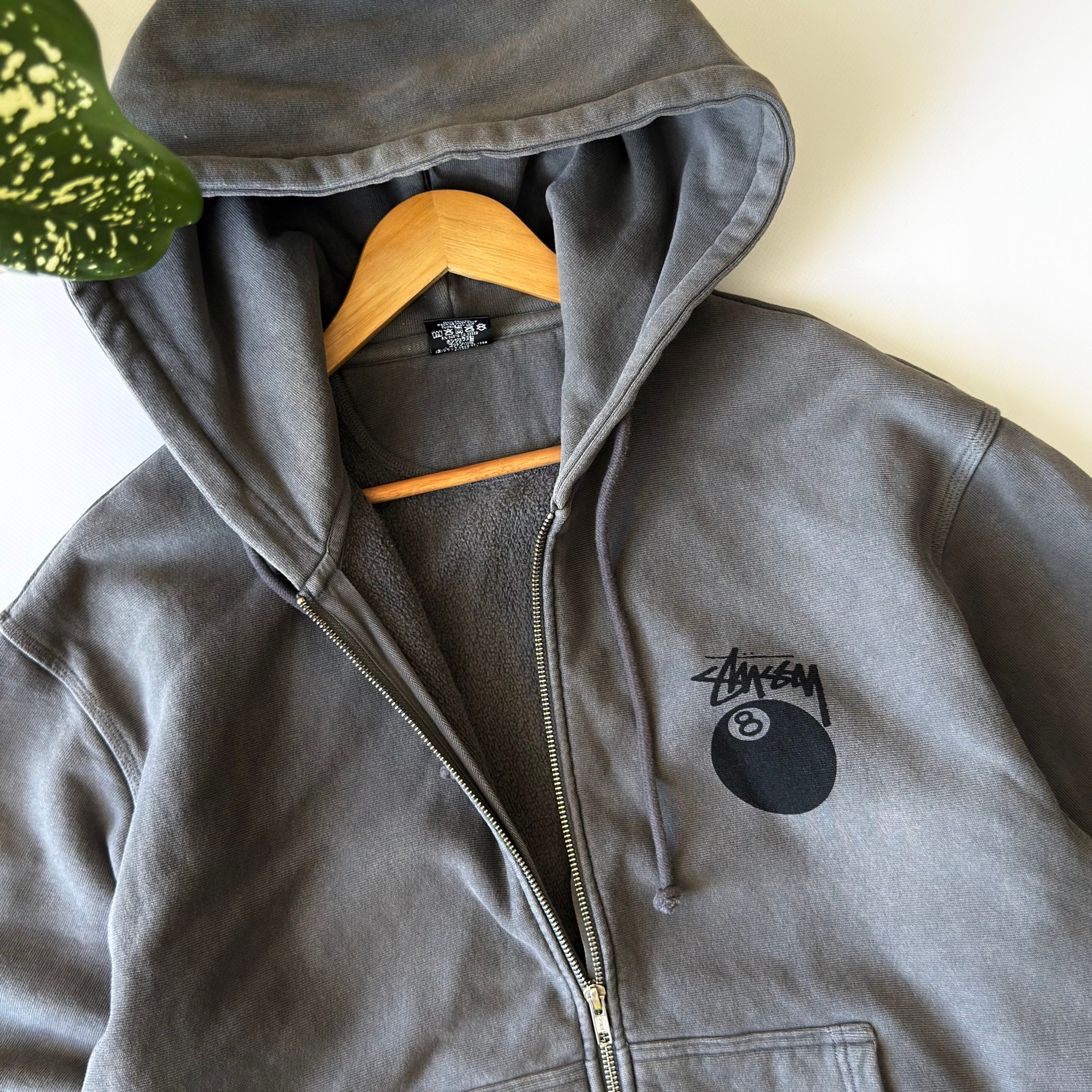 Stüssy 8 Ball Zip Hoodie, миниатюра 5