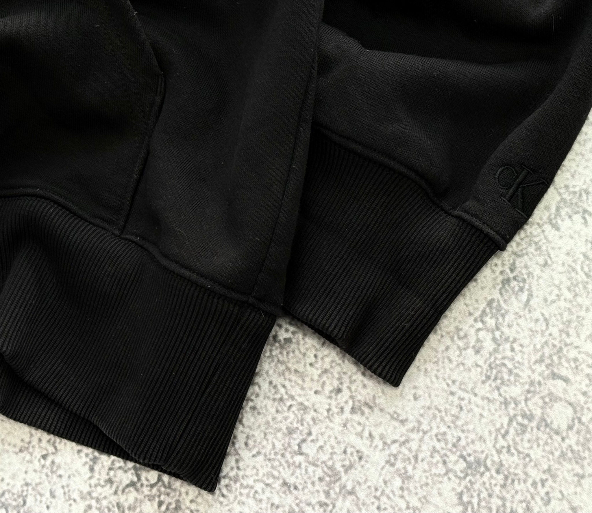 Calvin Klein Jeans Black Zip-Hoodie, миниатюра 5