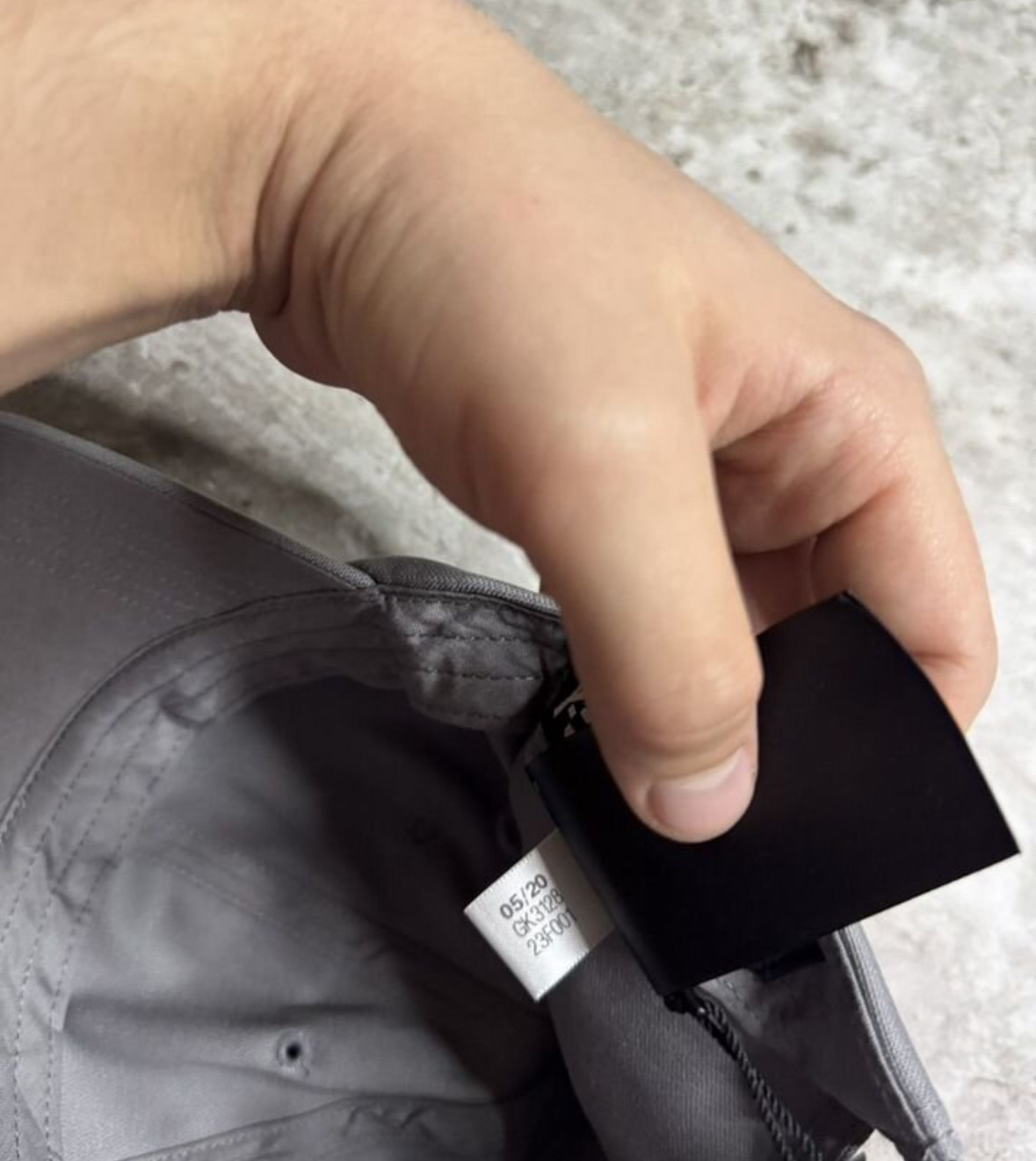 Yohji yamamoto x Adidas  Logo cap, миниатюра 6