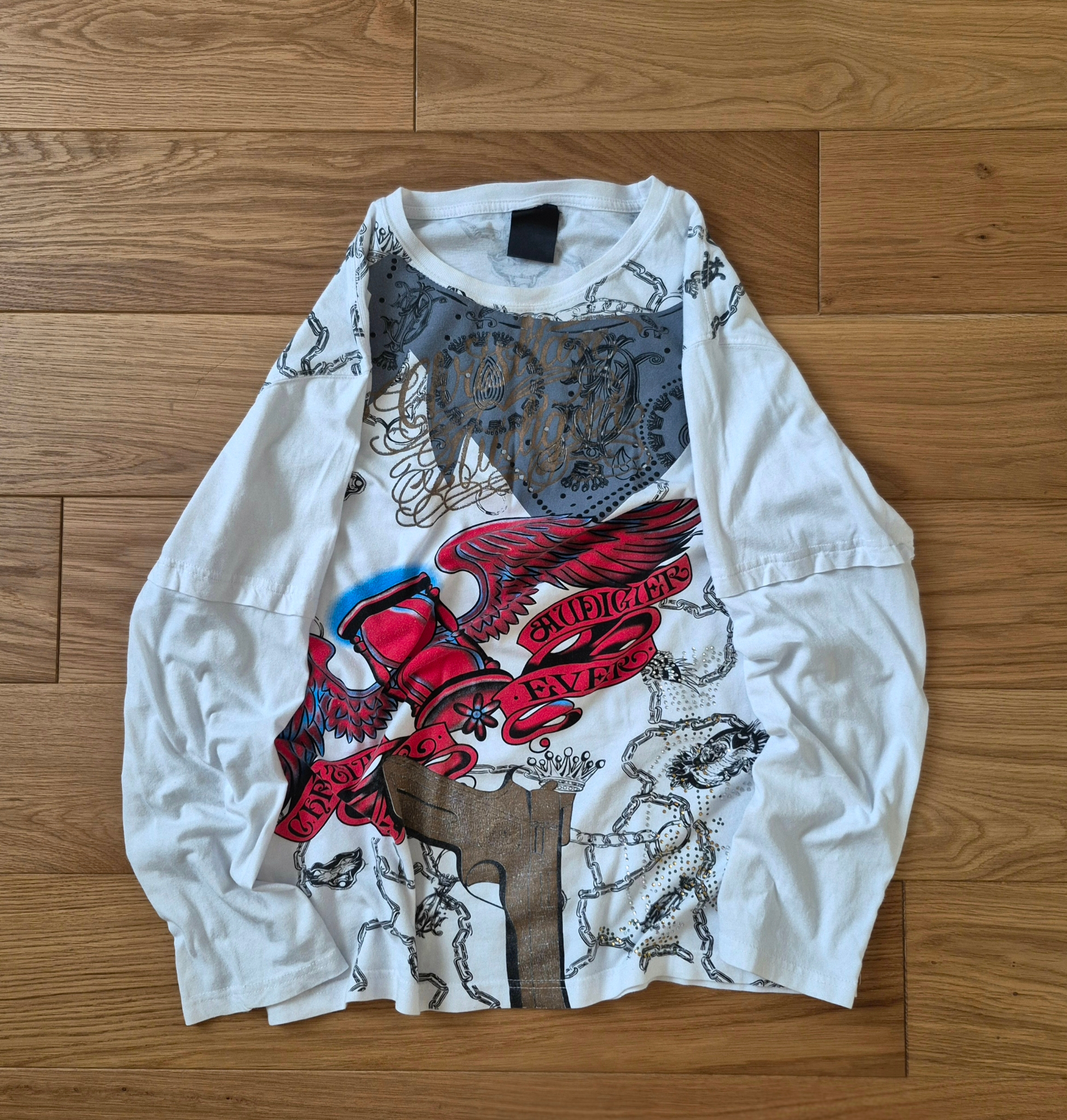 Christian Audiger Ed Hardy archive Longsleeve Лонгслив, миниатюра 1