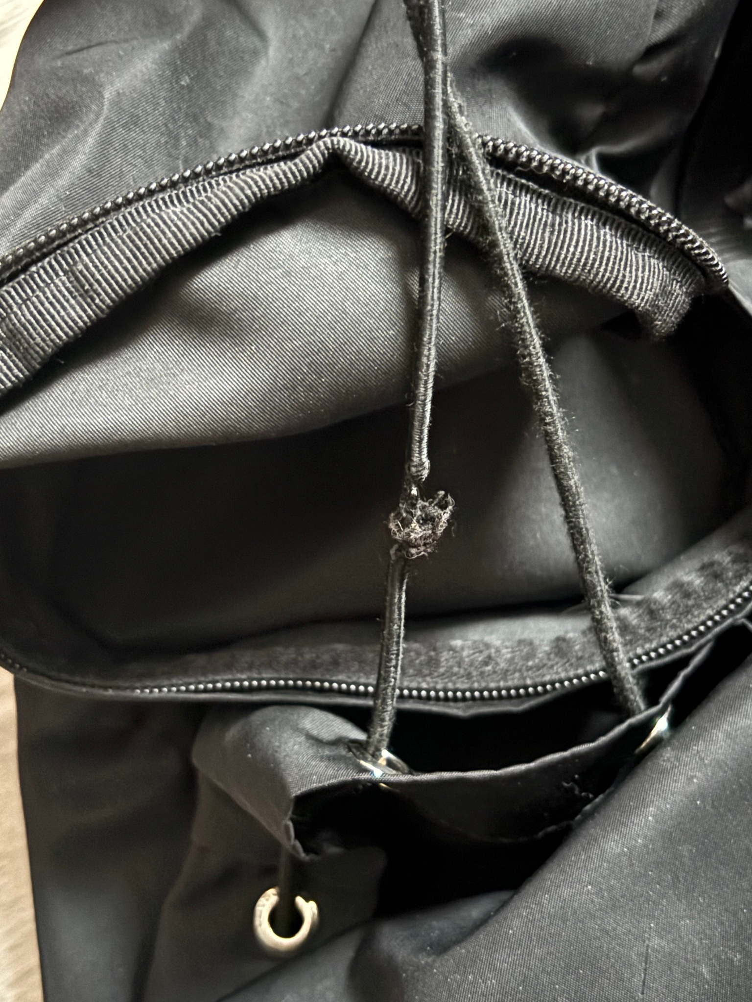 prada nylon bagpack, миниатюра 7
