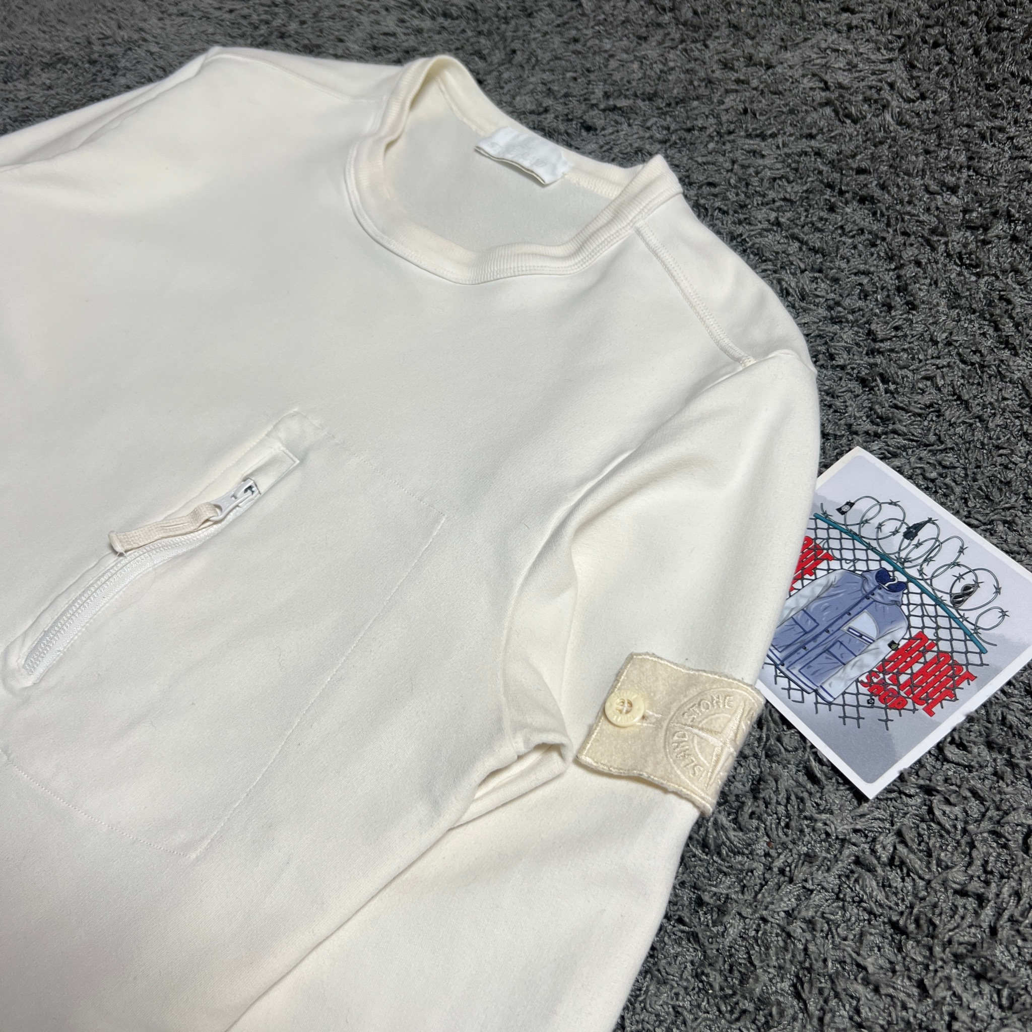 Stone Island Ghost Piece Sweatshirt, миниатюра 4