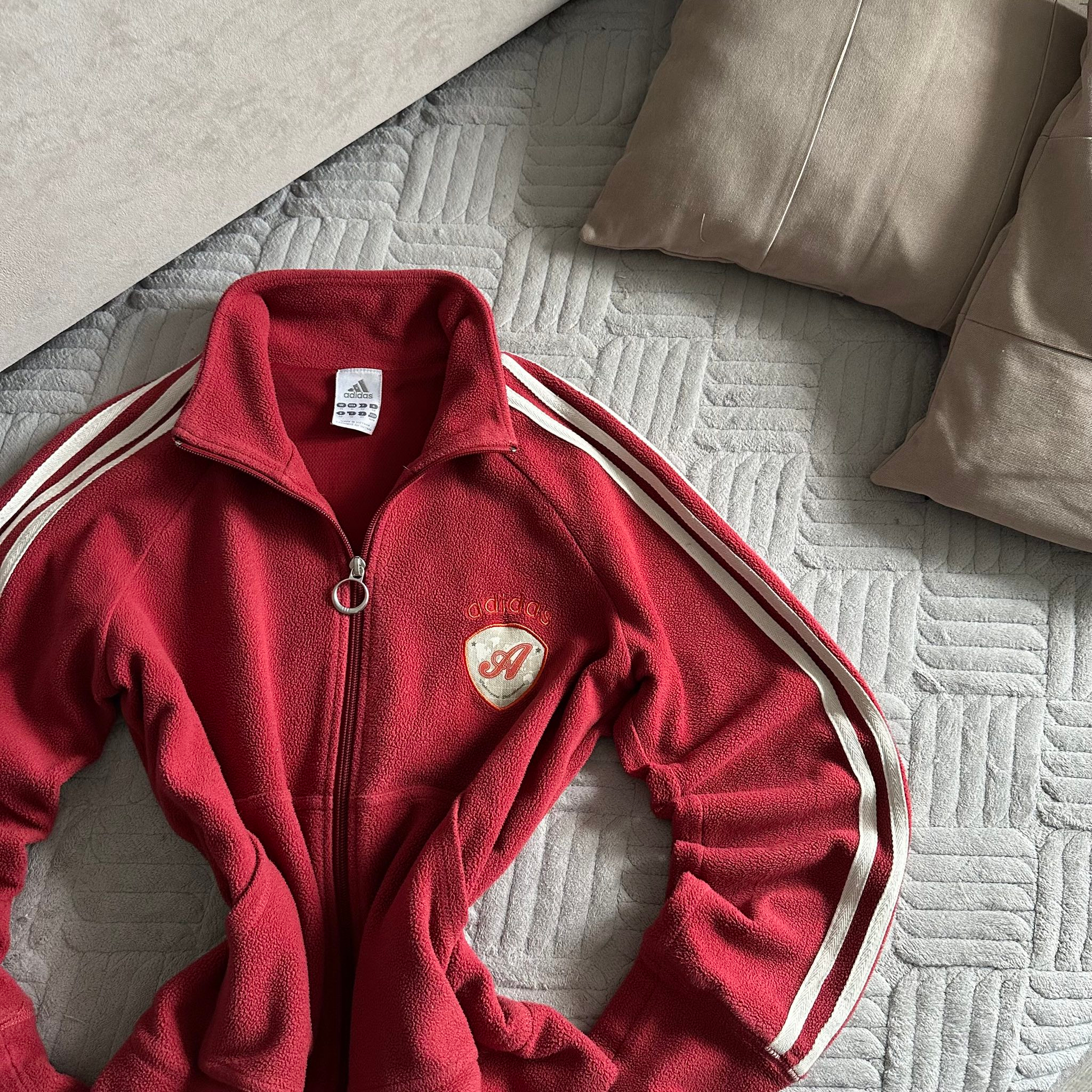 Adidas Vintage Fleece Sweater 00’s, миниатюра 2