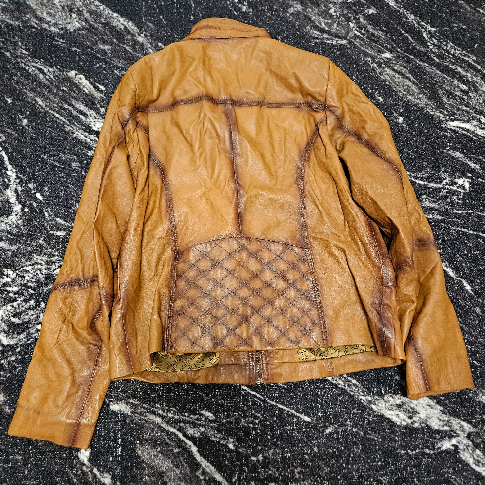 Bernardi Pelle Crop Leather Jacket, миниатюра 2