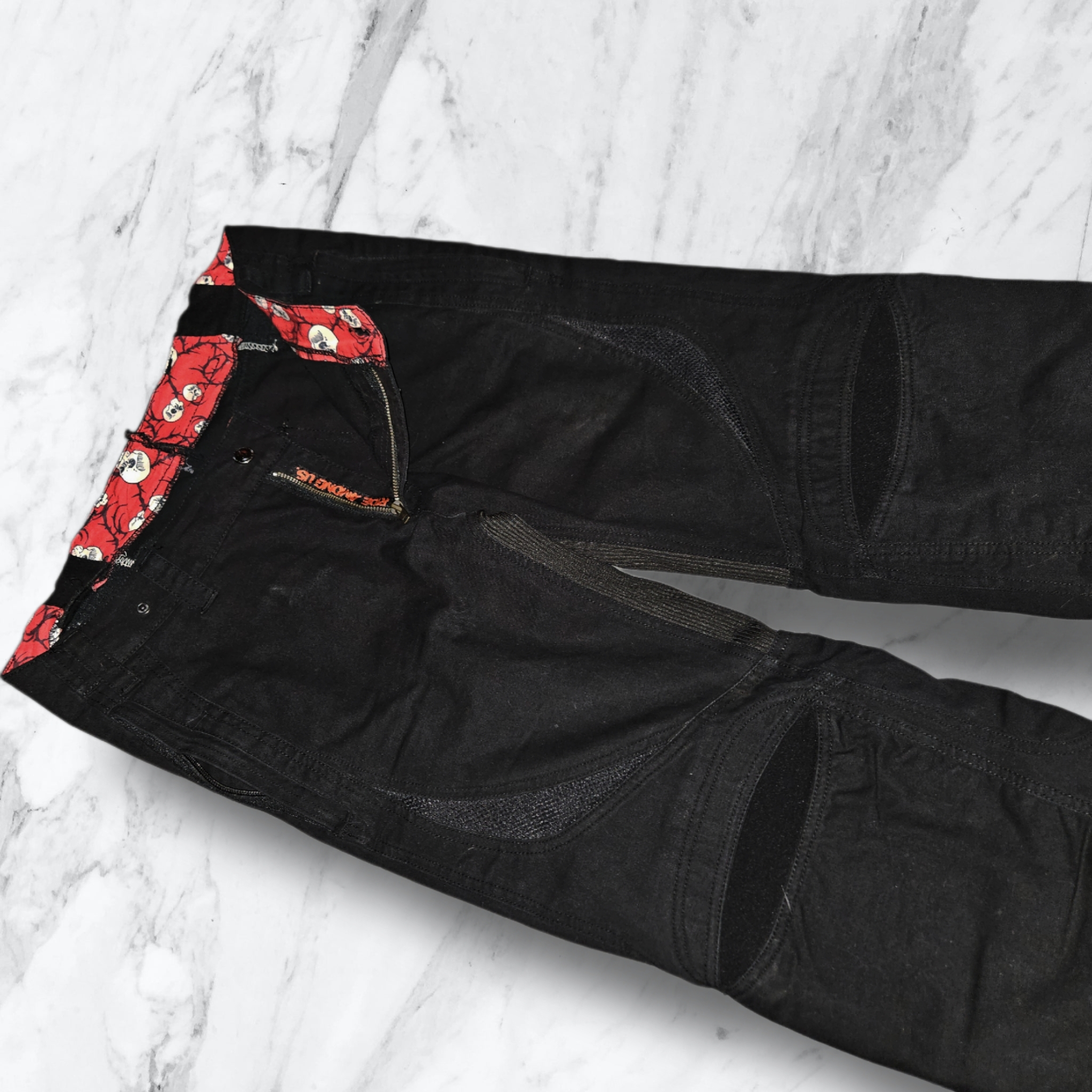 Icon Skull Motosport Biker Jeans, миниатюра 1
