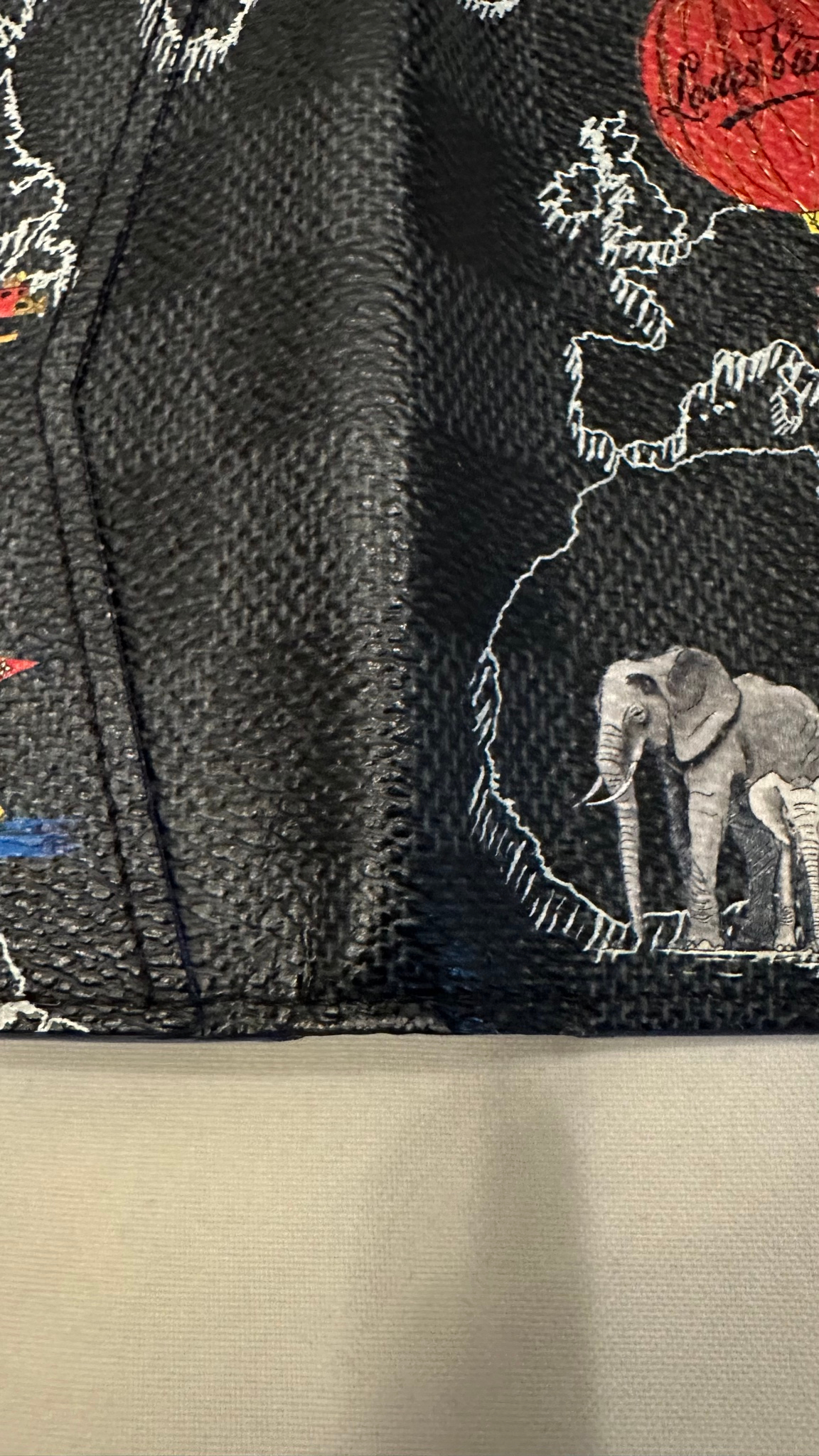Louis Vuitton Damier Graphite Map, миниатюра 5